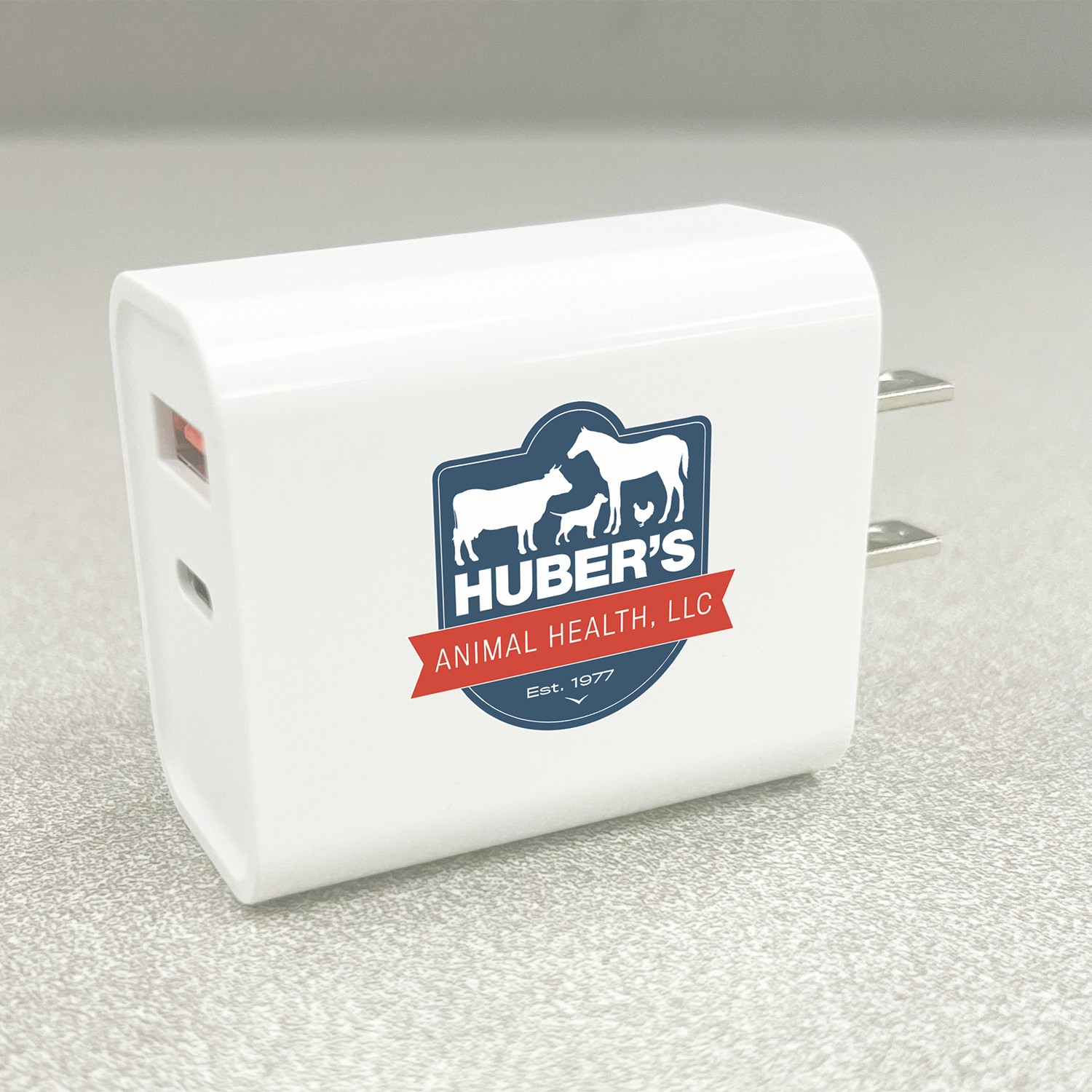 Picture of 18 Watt Type C and USB Wall Adaptor
