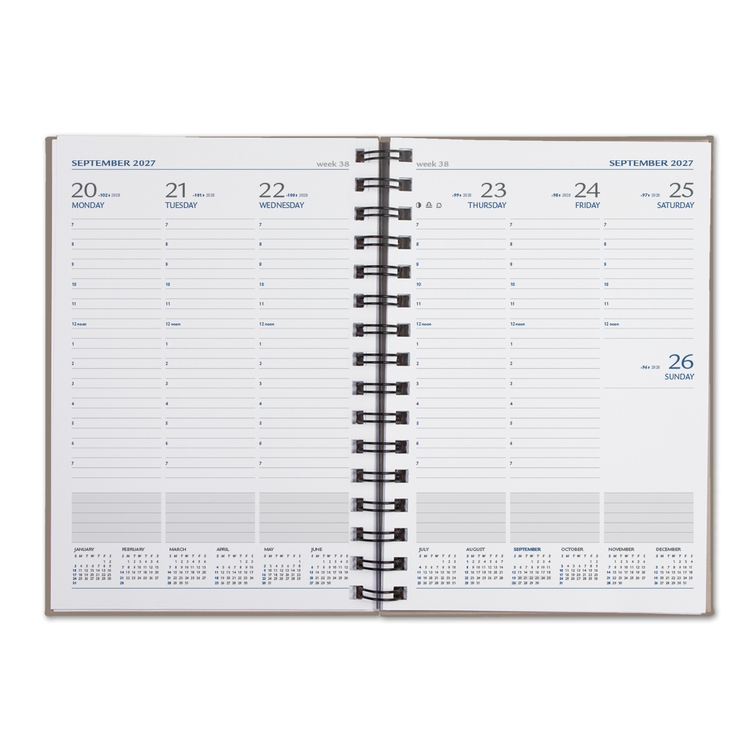 Picture of Castelli WireO Chia Medio White Weekly Diary