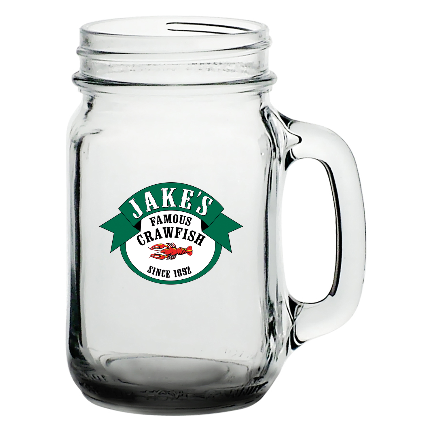 Picture of 16 oz. Libbey® Mason Jars with Handles