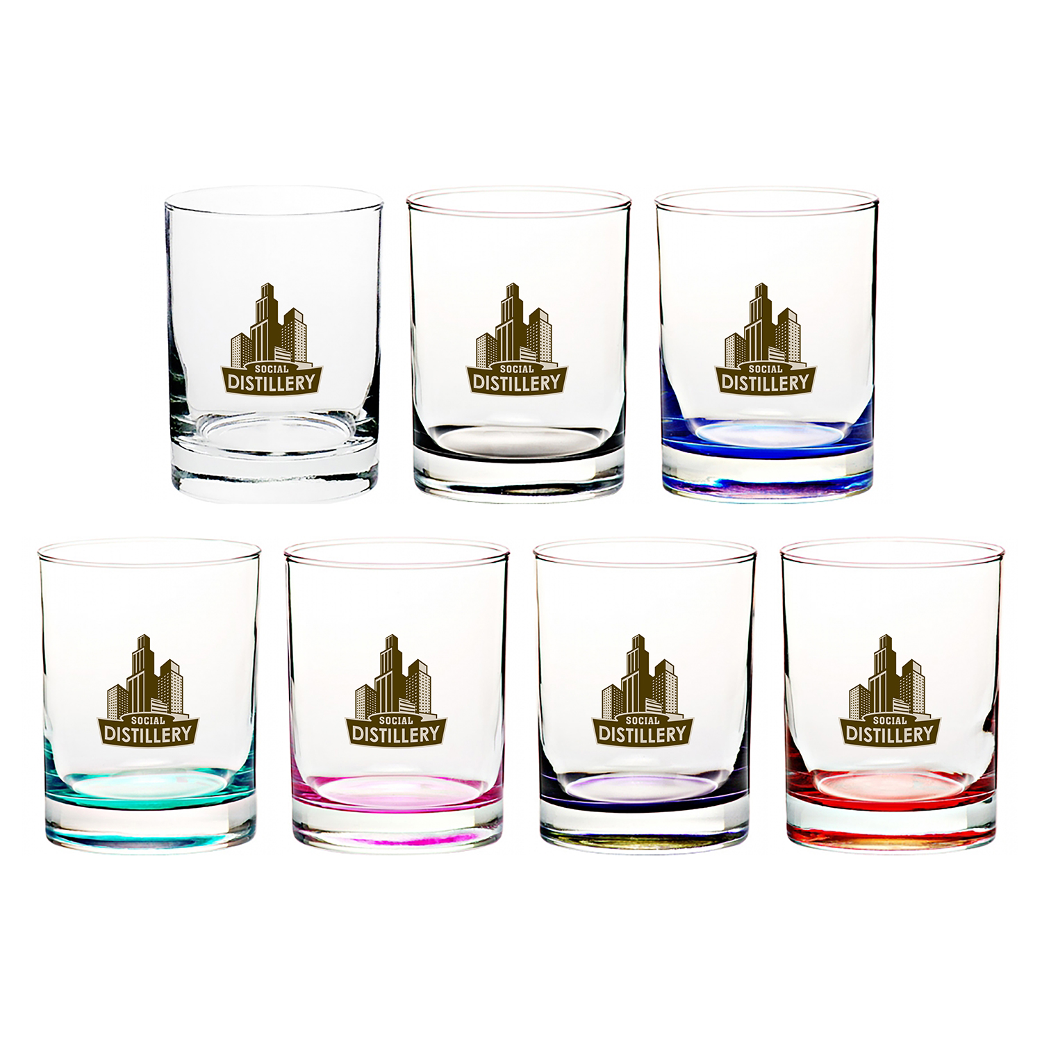 Picture of 13.5 oz. Libbey ® Heavy Base Whiskey Rocks Glasses