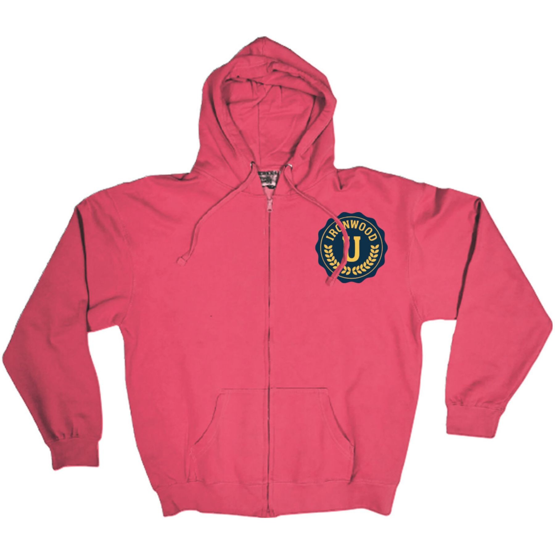 Picture of Unisex Fleece Full Zip Hoodie Full Color