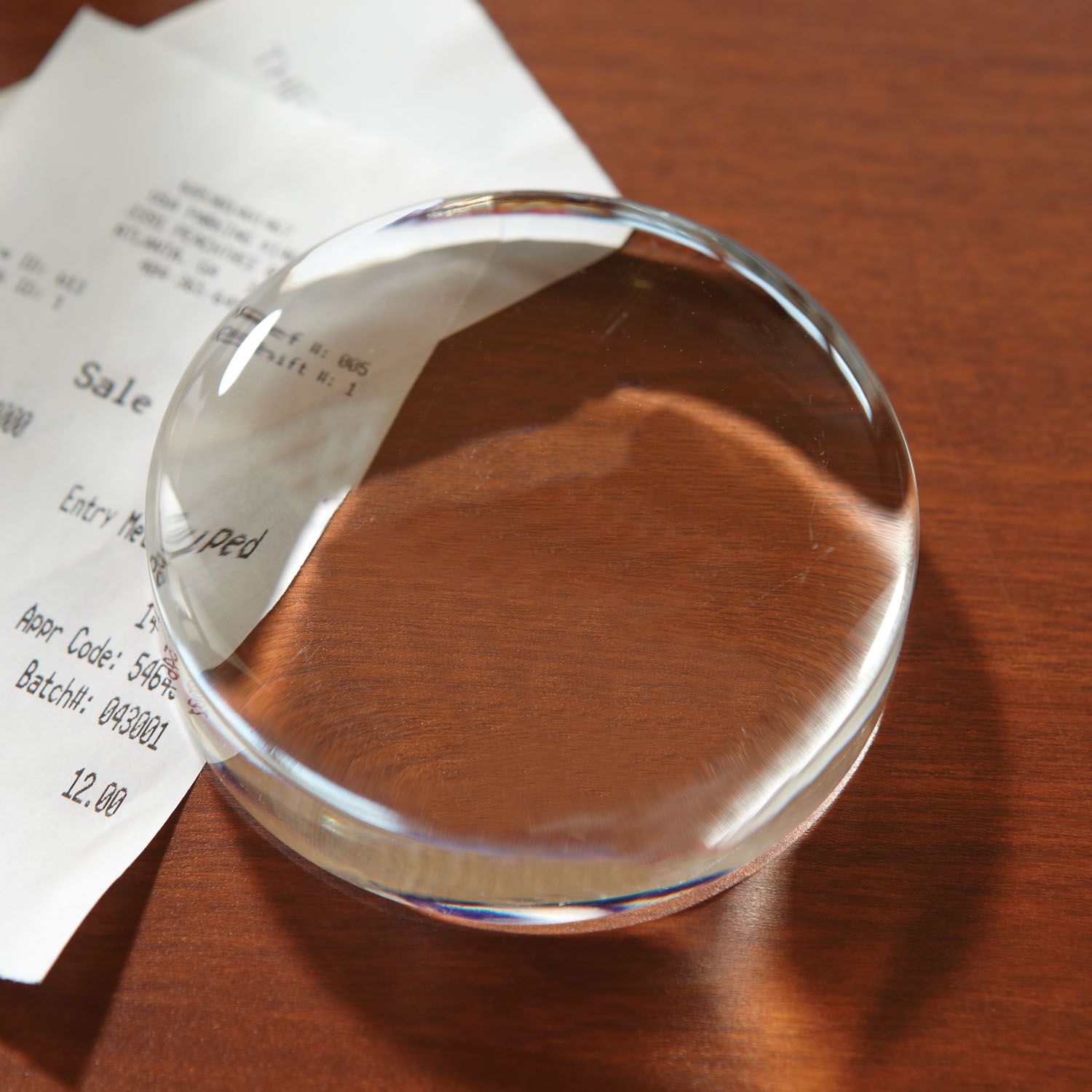 Picture of Circle Paperweight Award