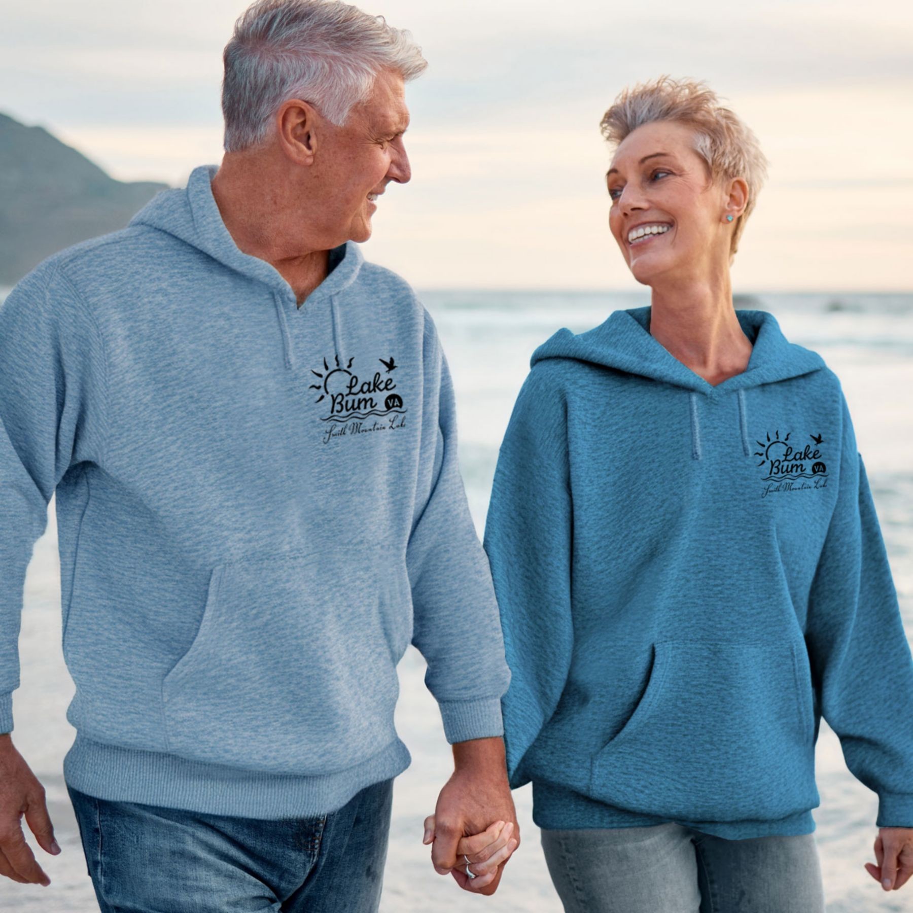 Picture of Unisex Vintage Heather Hoodie - Screen