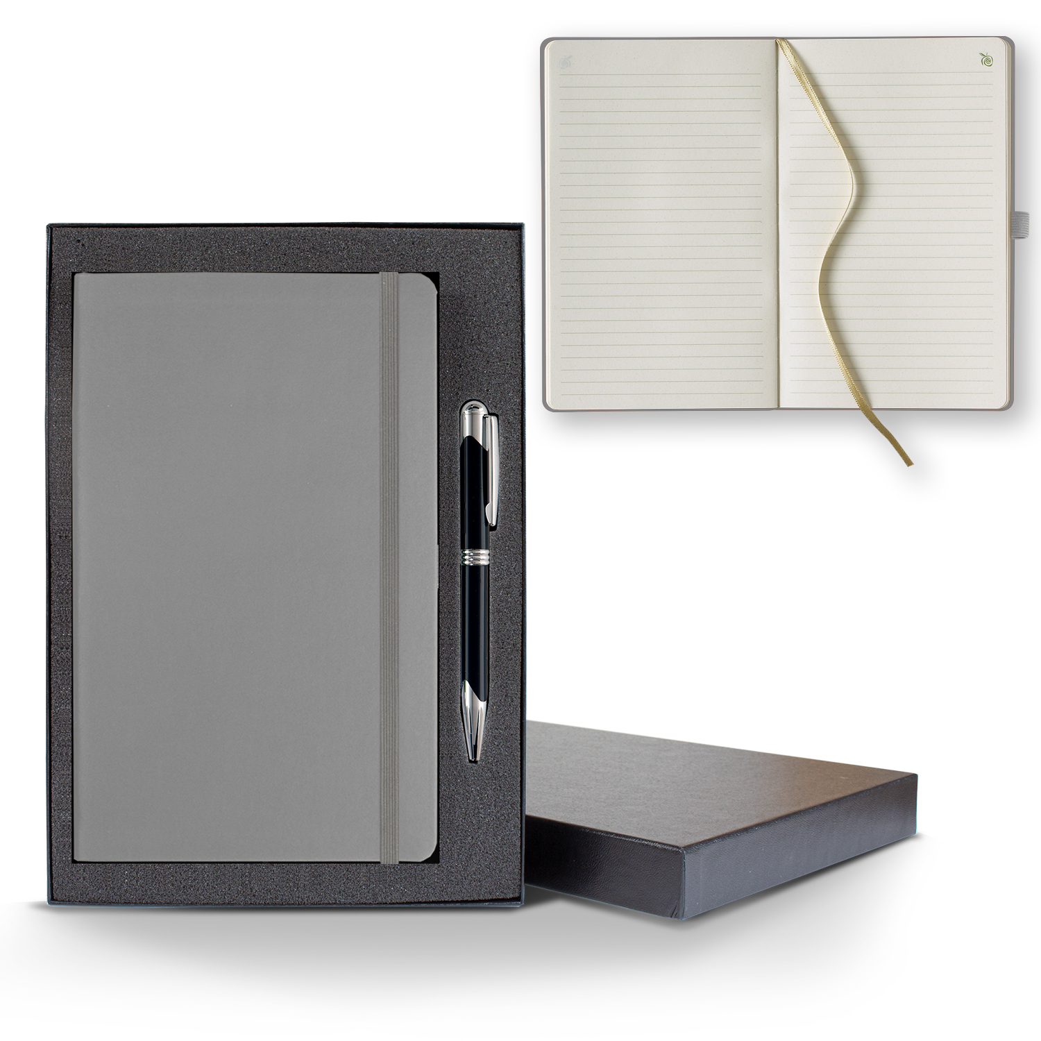 Picture of ApPeel Medio Lined Apple Page Journal Gift Set