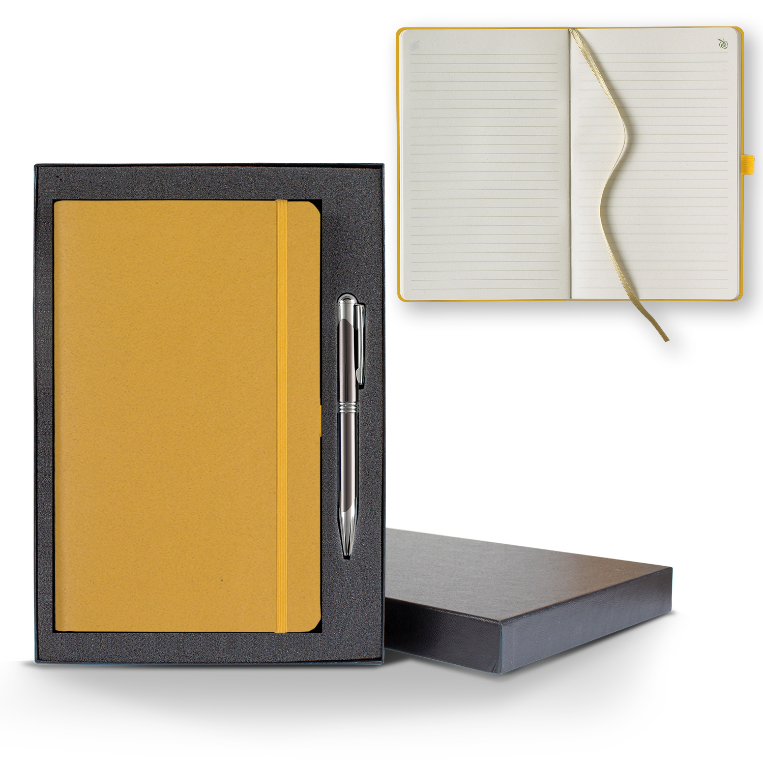 Picture of ApPeel Medio Lined Apple Page Journal Gift Set