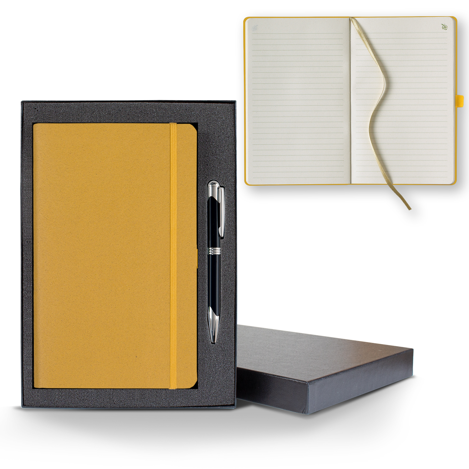 Picture of ApPeel Medio Lined Apple Page Journal Gift Set