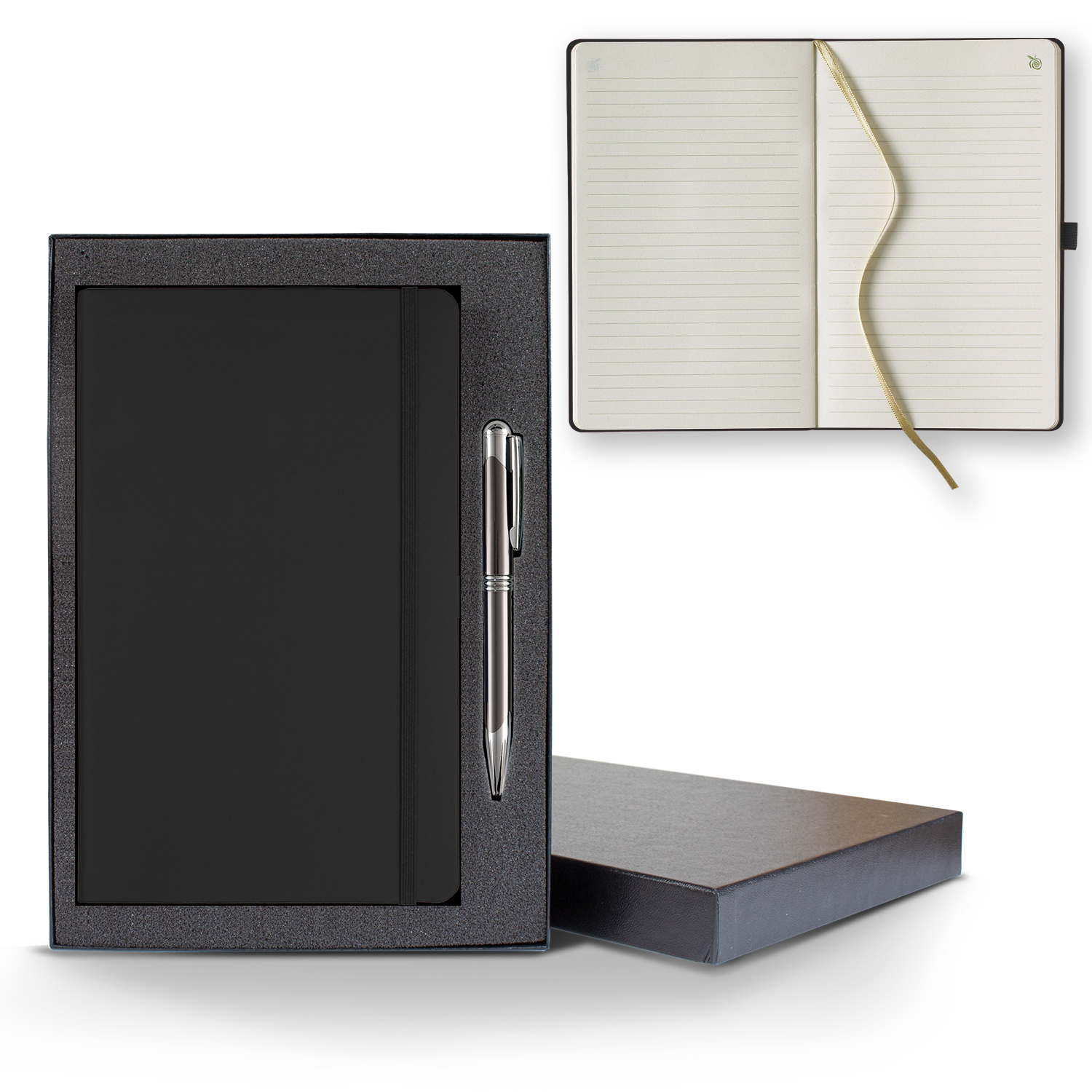 Picture of ApPeel Medio Lined Apple Page Journal Gift Set