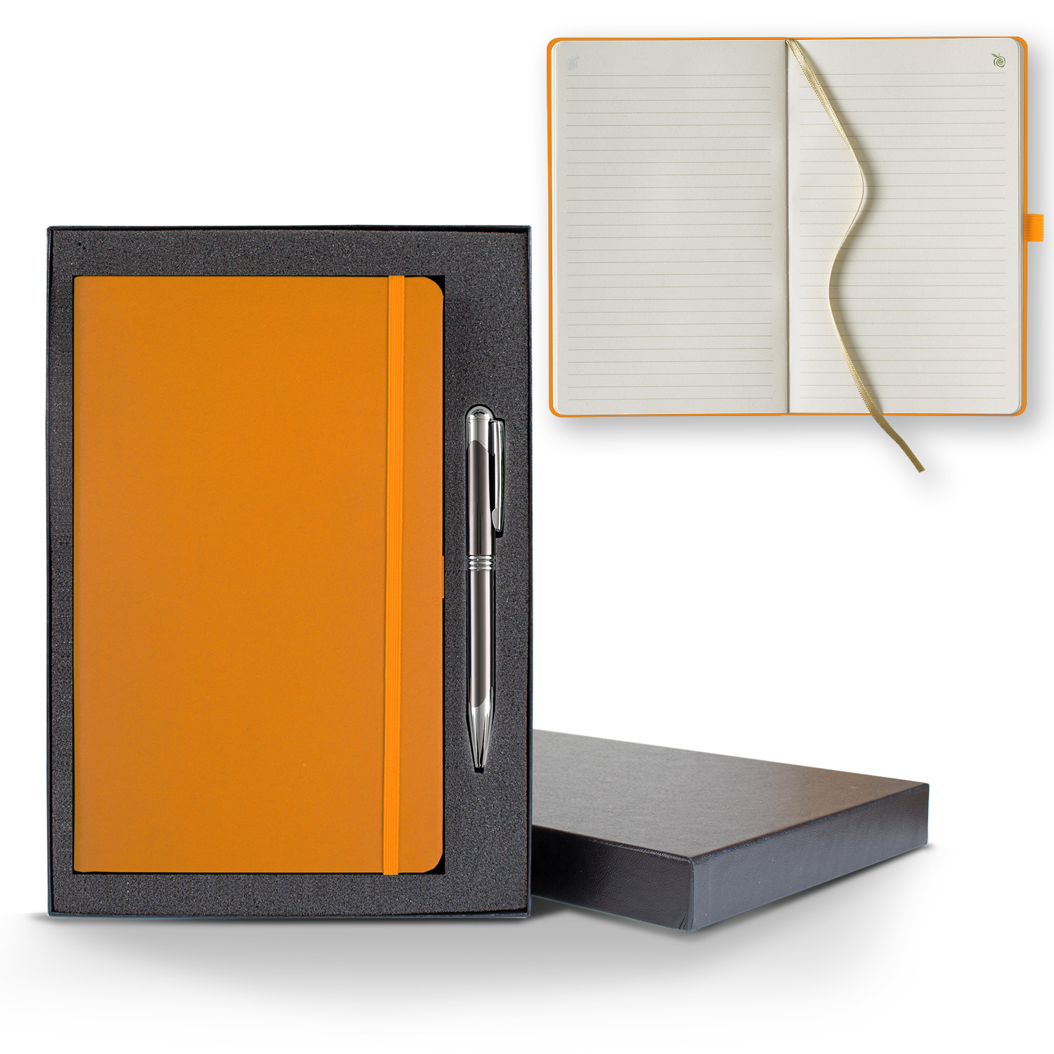 Picture of ApPeel Medio Lined Apple Page Journal Gift Set
