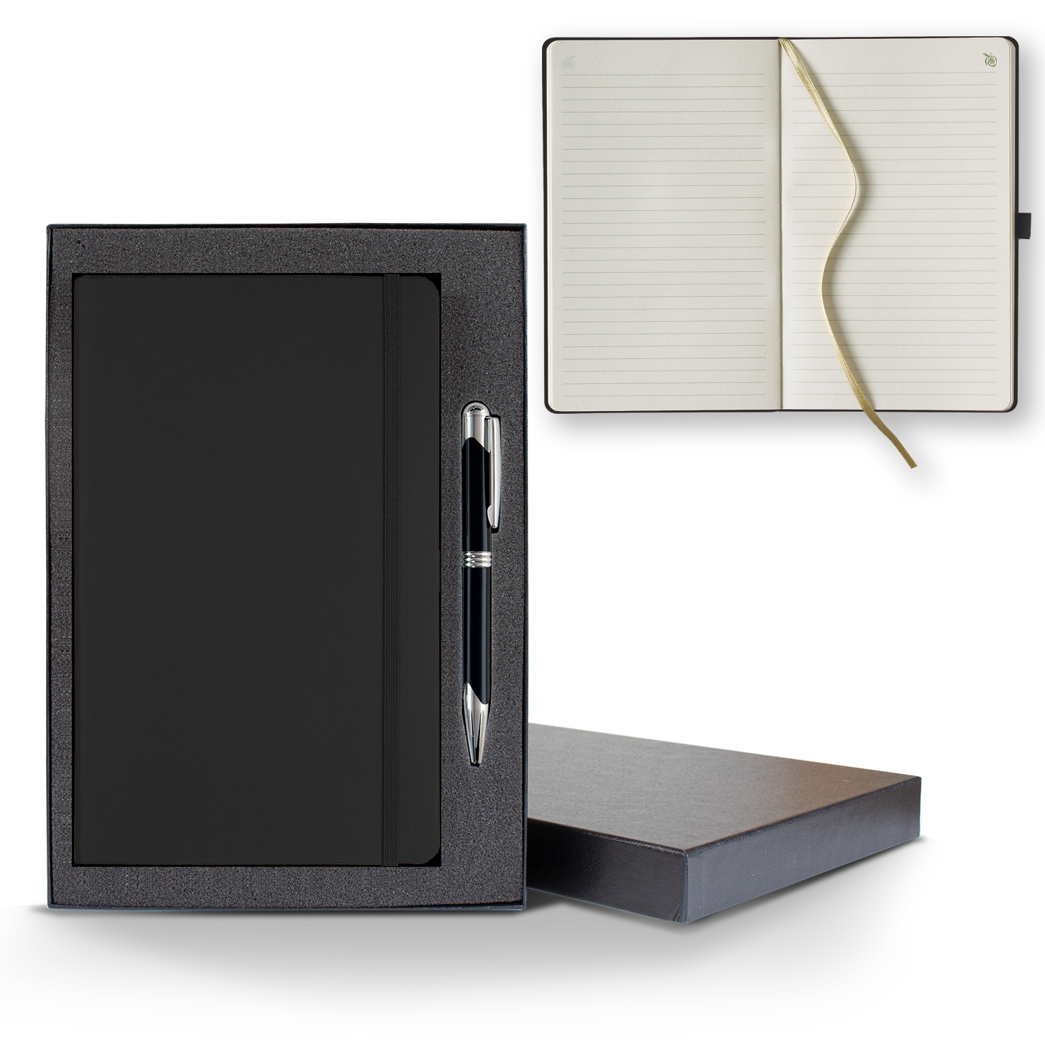 Picture of ApPeel Medio Lined Apple Page Journal Gift Set