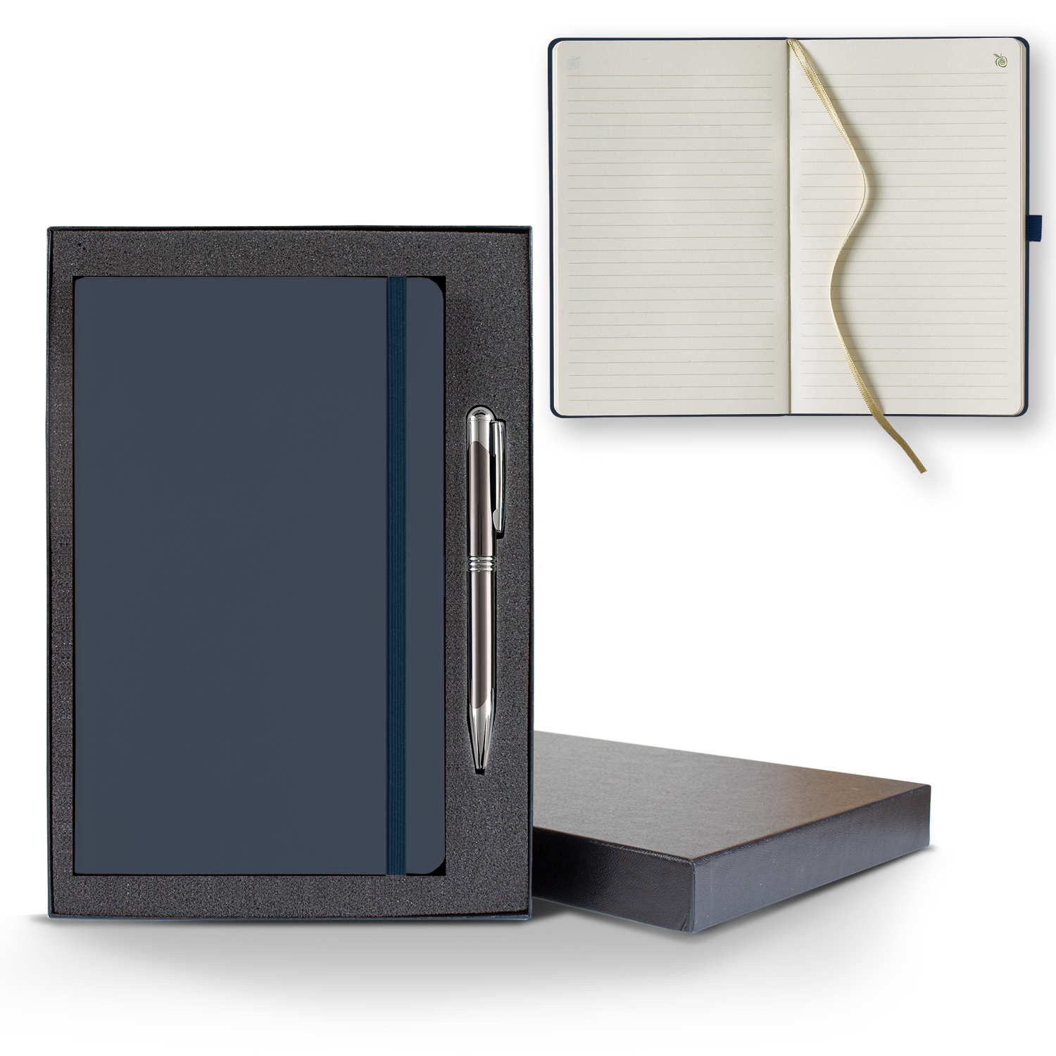 Picture of ApPeel Medio Lined Apple Page Journal Gift Set
