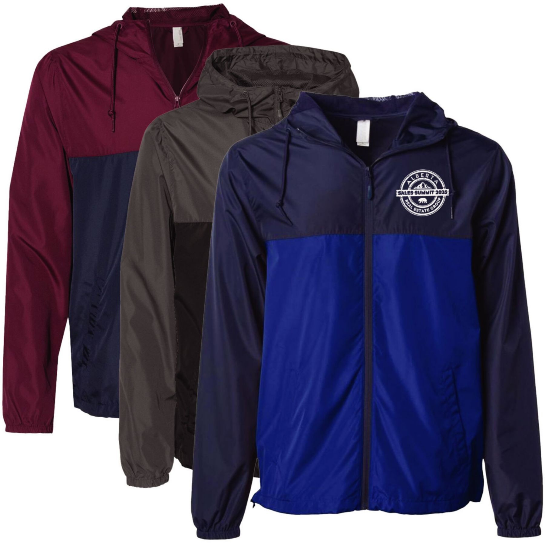 Picture of 12 Pack - Adult Lightweight Windbreaker - Screen