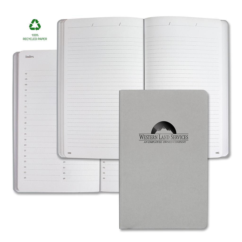 Picture of Castelli Samoa ECO Indexed Recycled White Page Journal