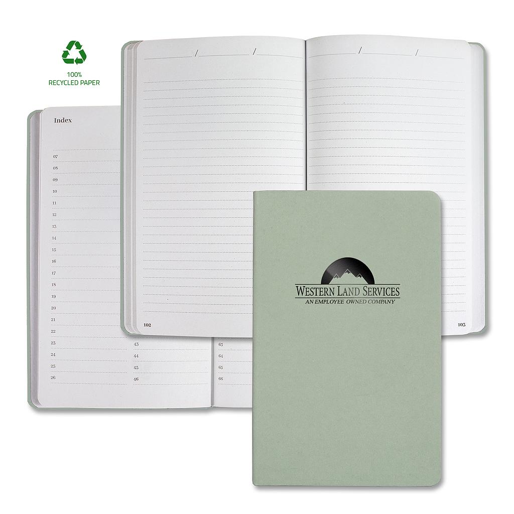 Picture of Castelli Samoa ECO Indexed Recycled White Page Journal