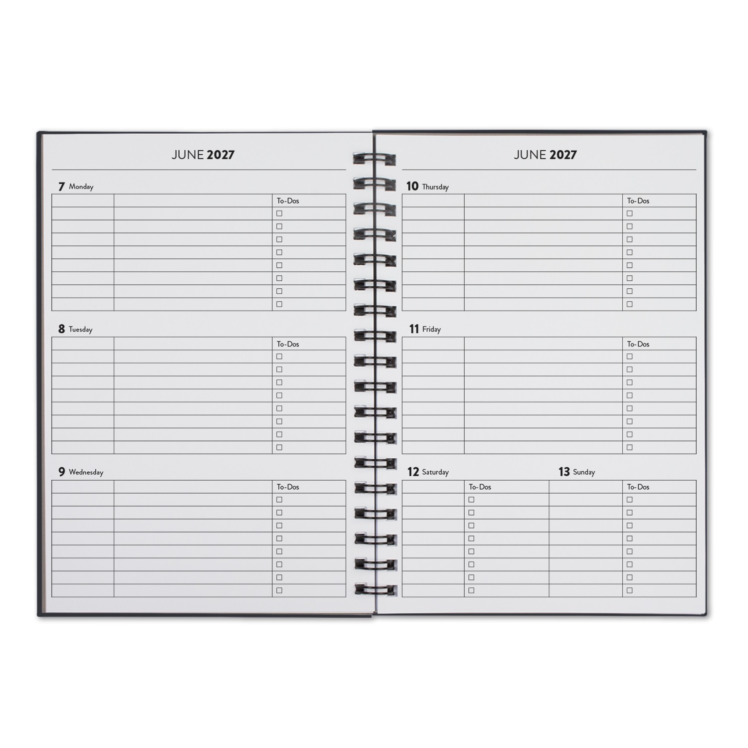 Picture of Castelli WireO Tucson Grande White Academic Planner