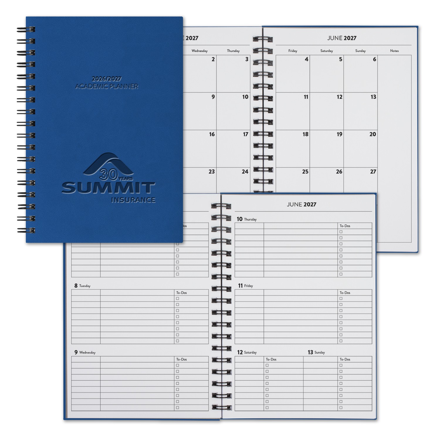 Picture of Castelli WireO Tucson Grande White Academic Planner