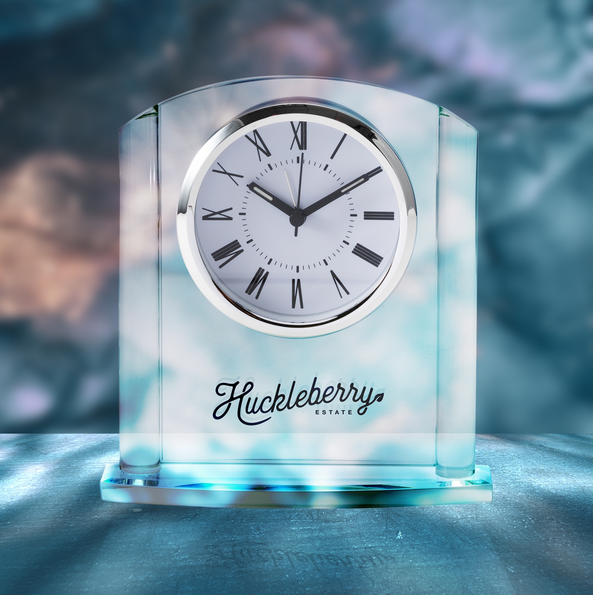 Picture of Arch Glass Desk Clock