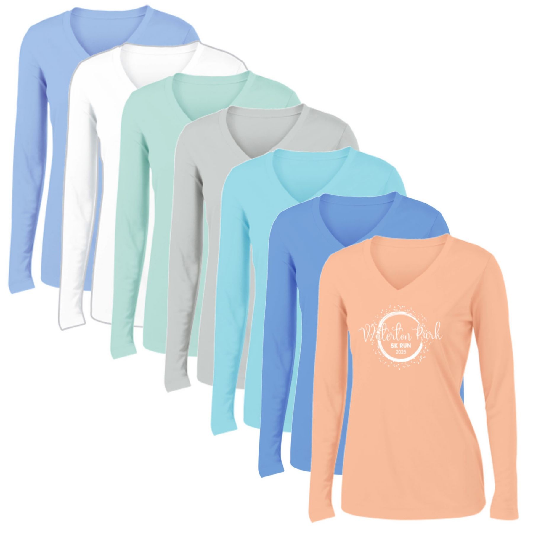 Picture of Womens Performance Vneck Tshirt