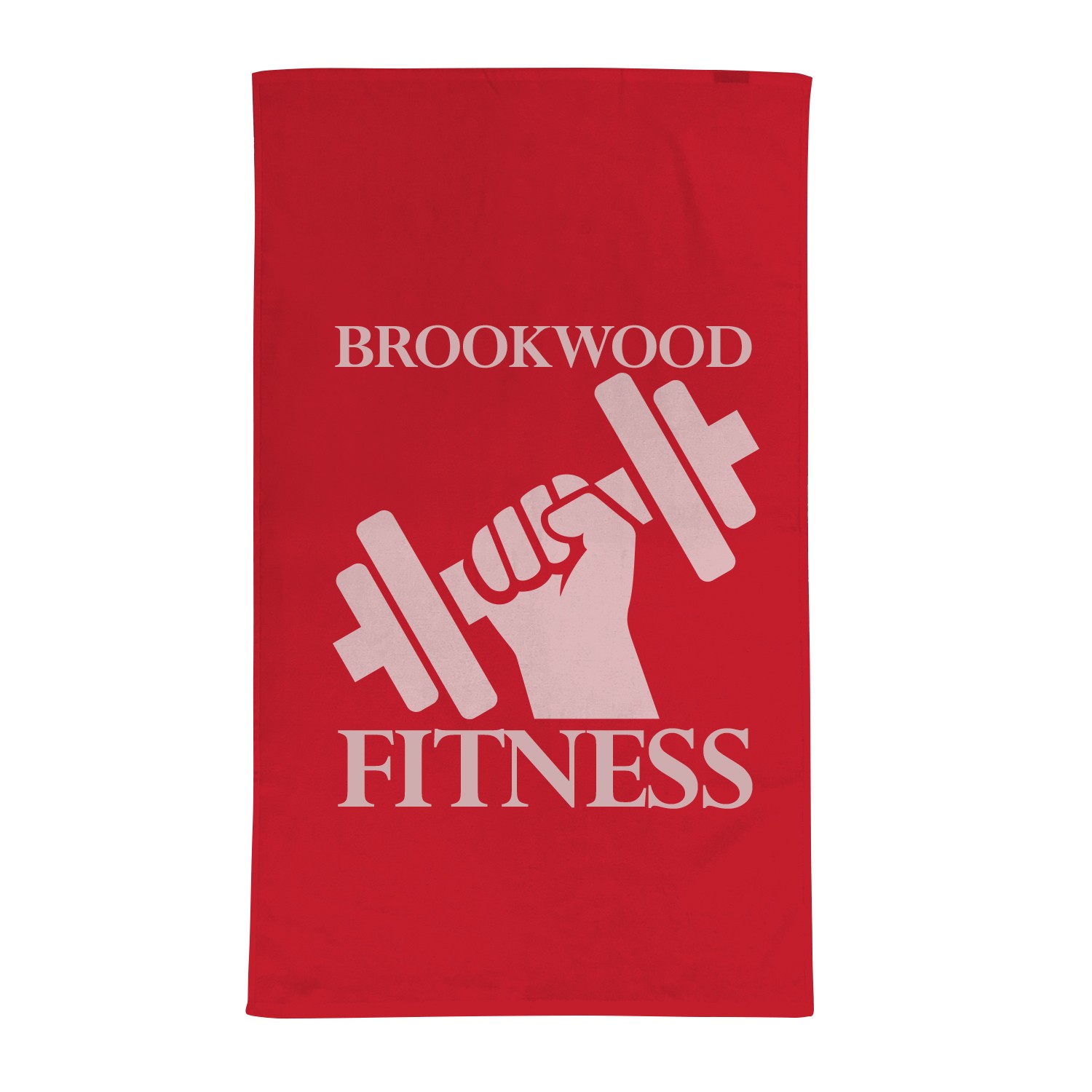 Picture of Fitness Terry Velour Towel Dobby Hem