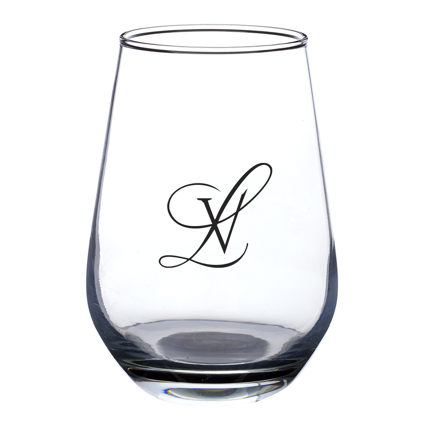 Picture of 16 oz. Vaso Silicia Stemless Wine Glasses