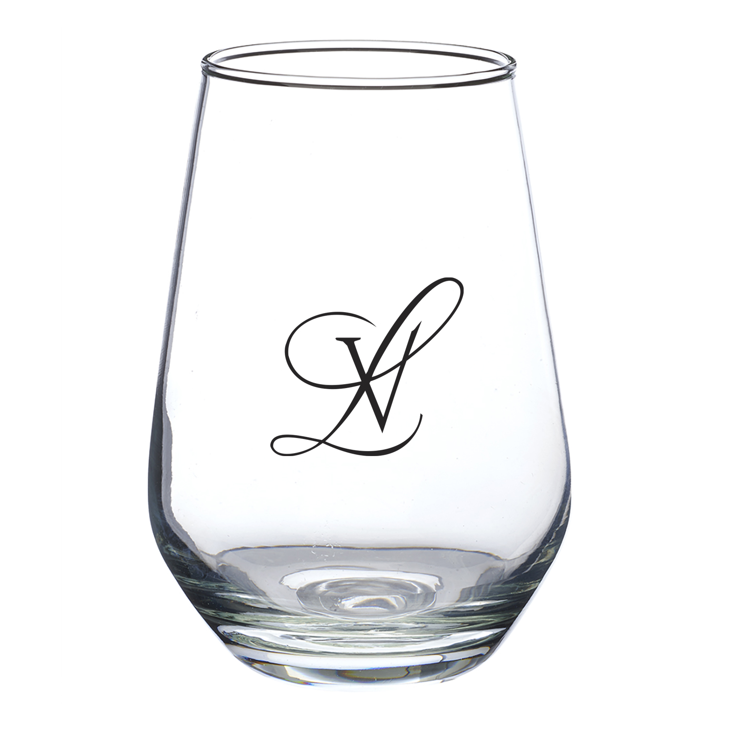 Picture of 16 oz. Vaso Silicia Stemless Wine Glasses