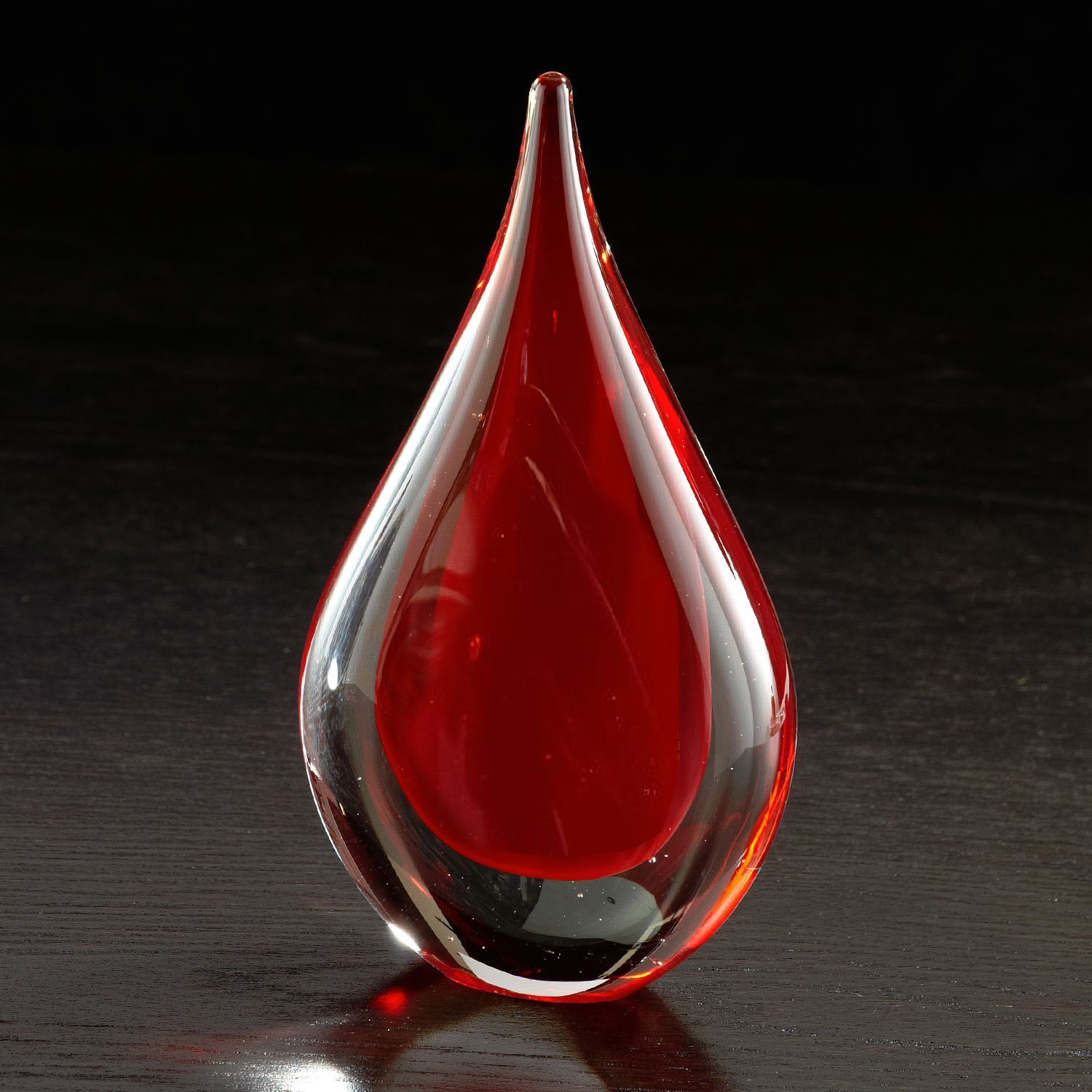 Picture of Fusion Art Glass Award w/ Clear Base