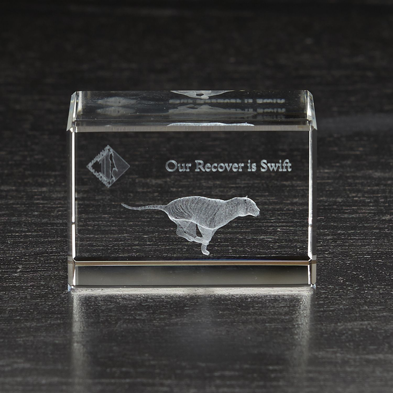 Picture of Small Block 3D Crystal Award