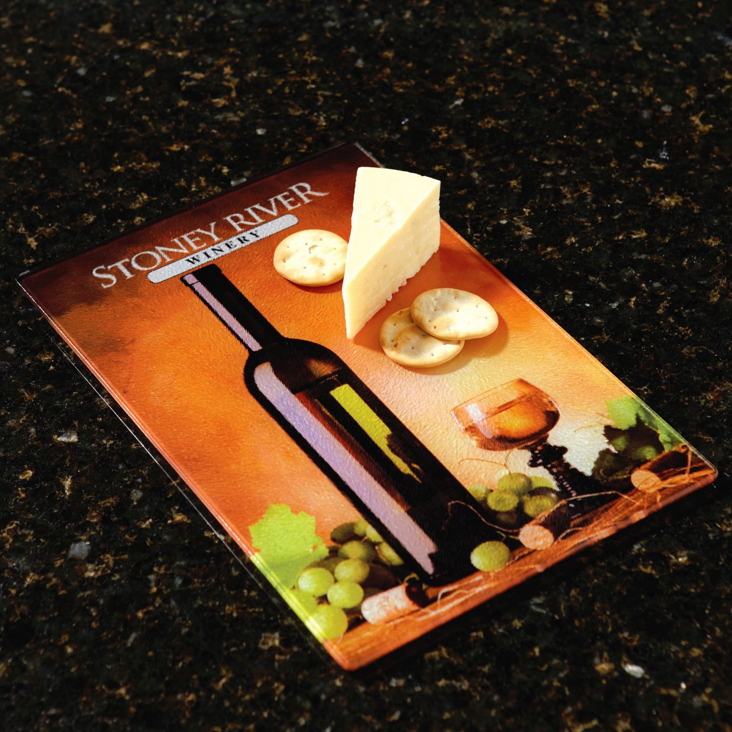 Picture of Full Color Glass Cutting Board
