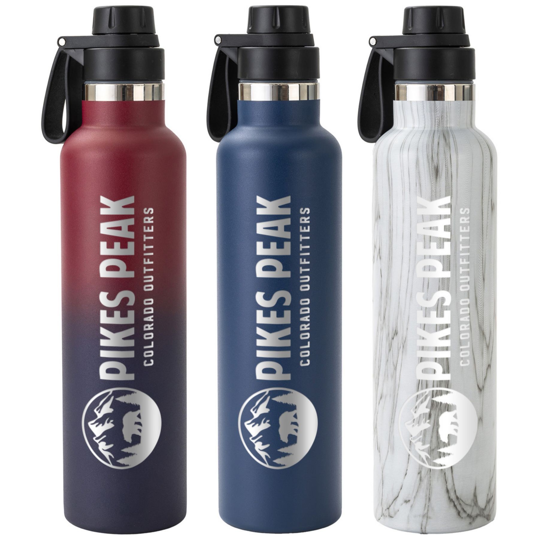 Picture of Iron Flask Narrow Mouth Bottle With Spout Lid
