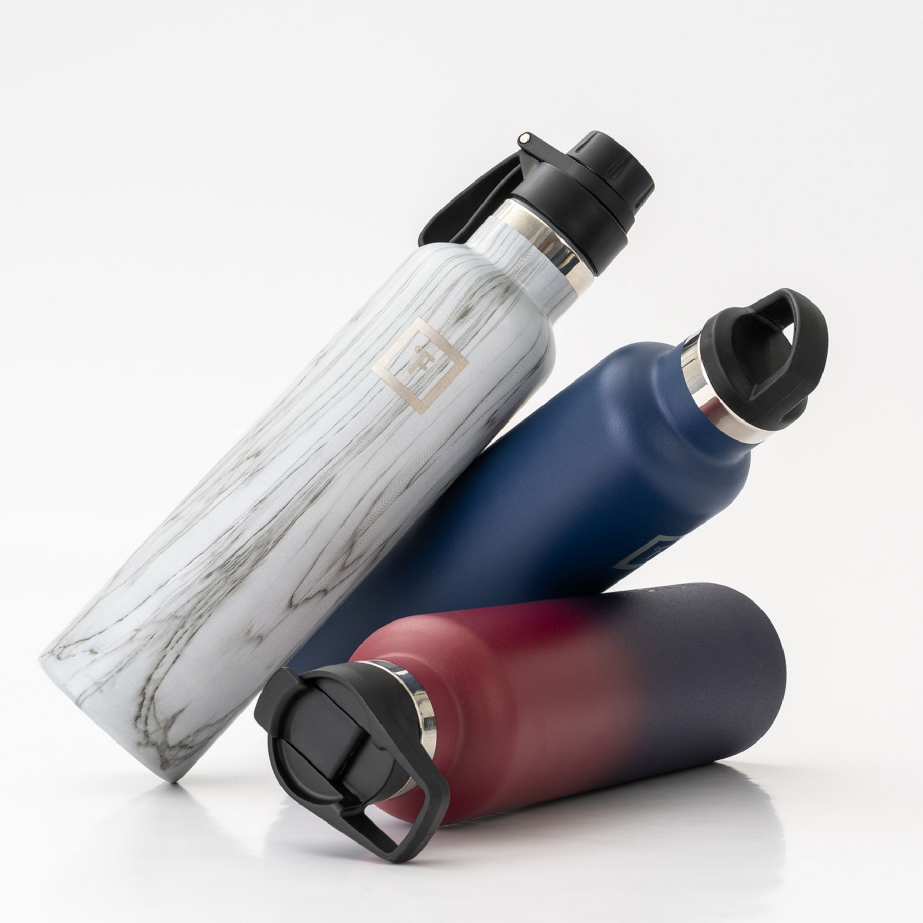 Picture of Iron Flask Narrow Mouth Bottle With Spout Lid