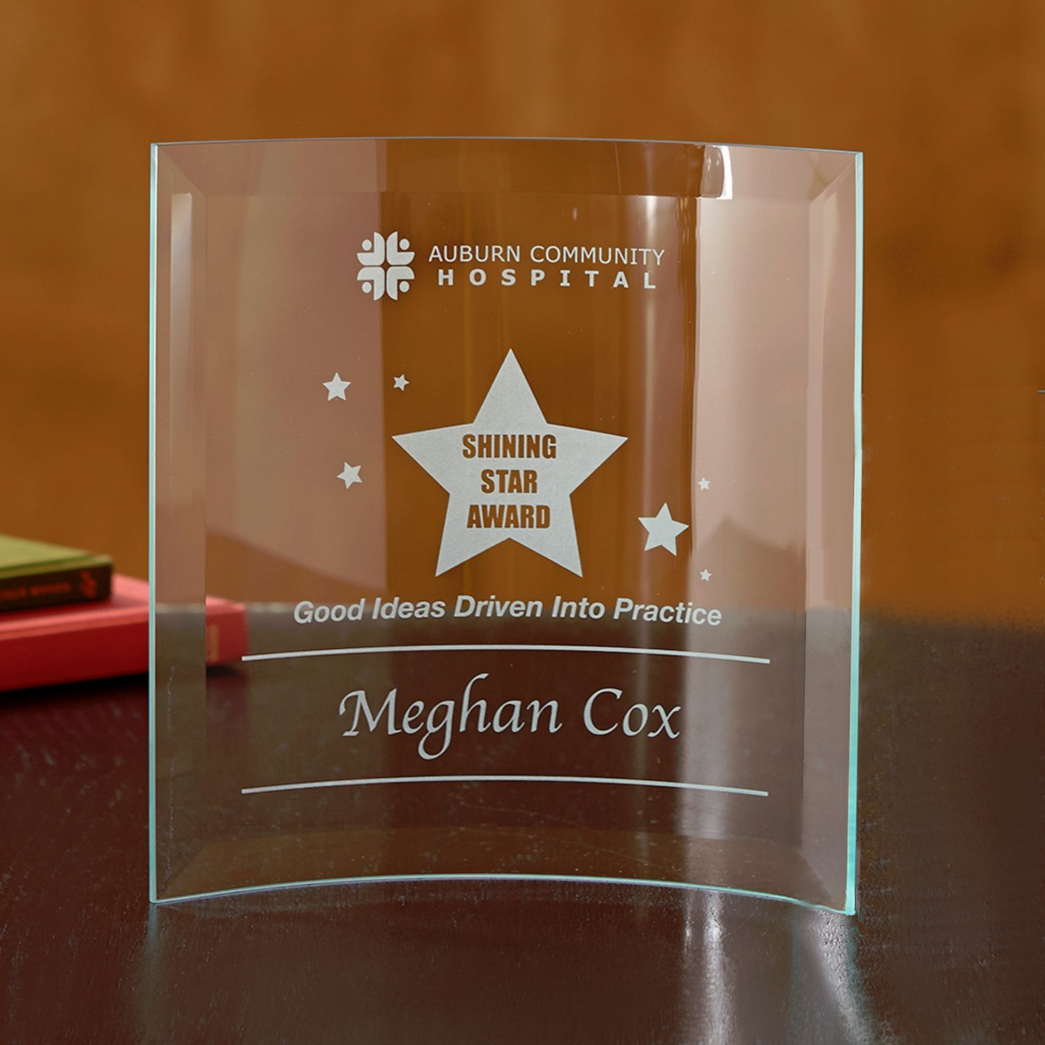 Picture of Jade Square Crescent - Large Award