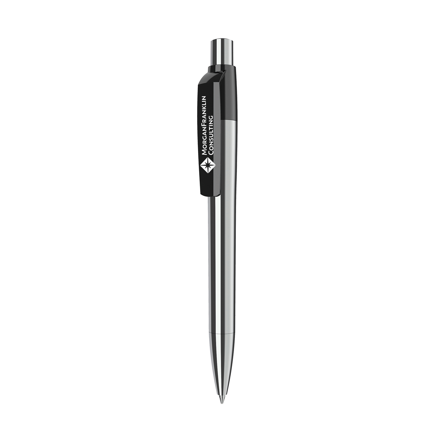 Picture of Maxema Mood Metal Chrome Pen Black Ink