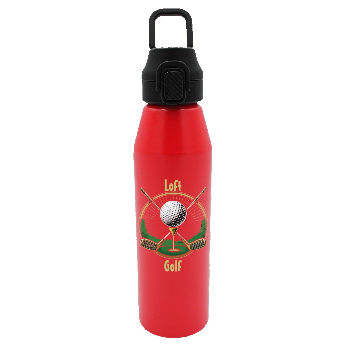 Picture of 25 oz. Recycled Aluminum Bottle with Chug Lid, Full Color Digital