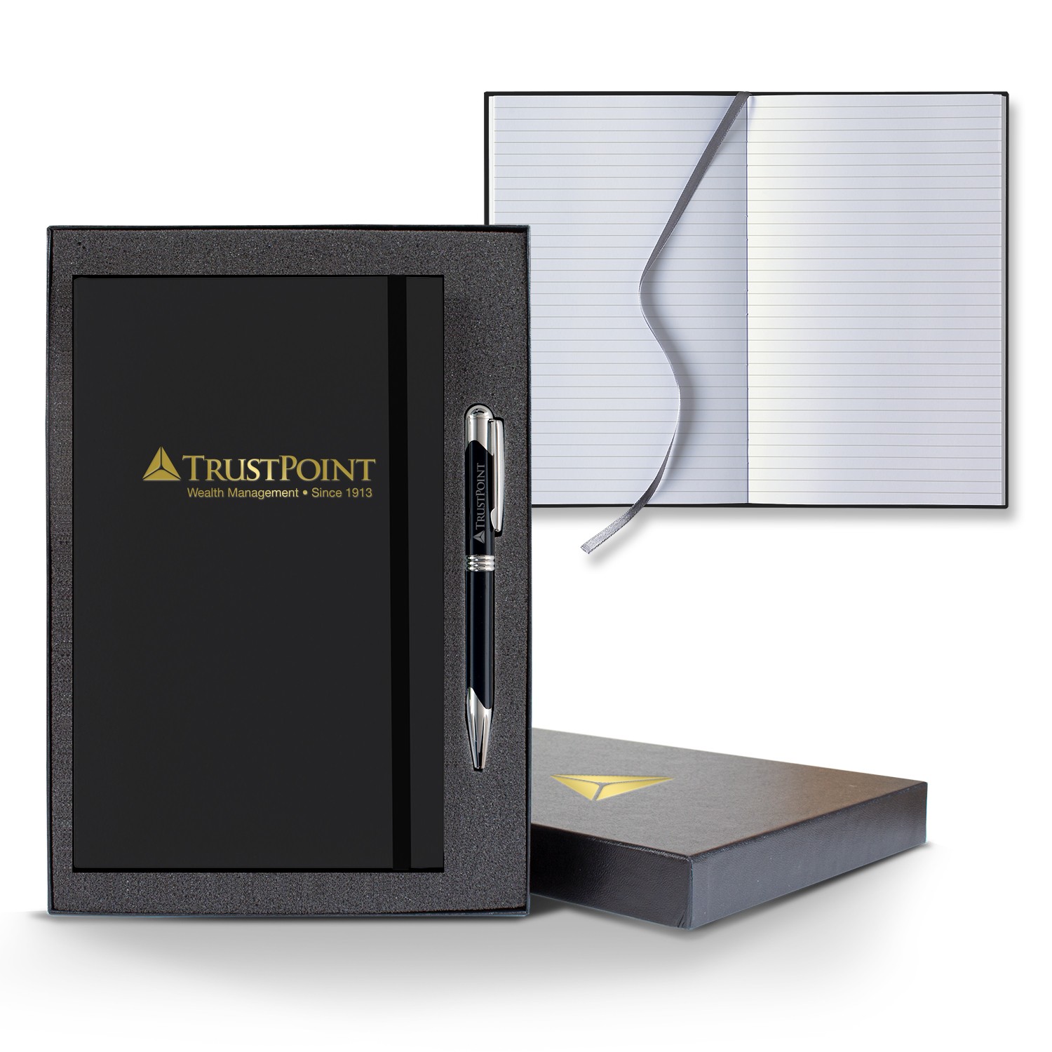 Picture of Castelli Matra Banded Medio Lined White Page Journal Gift Set