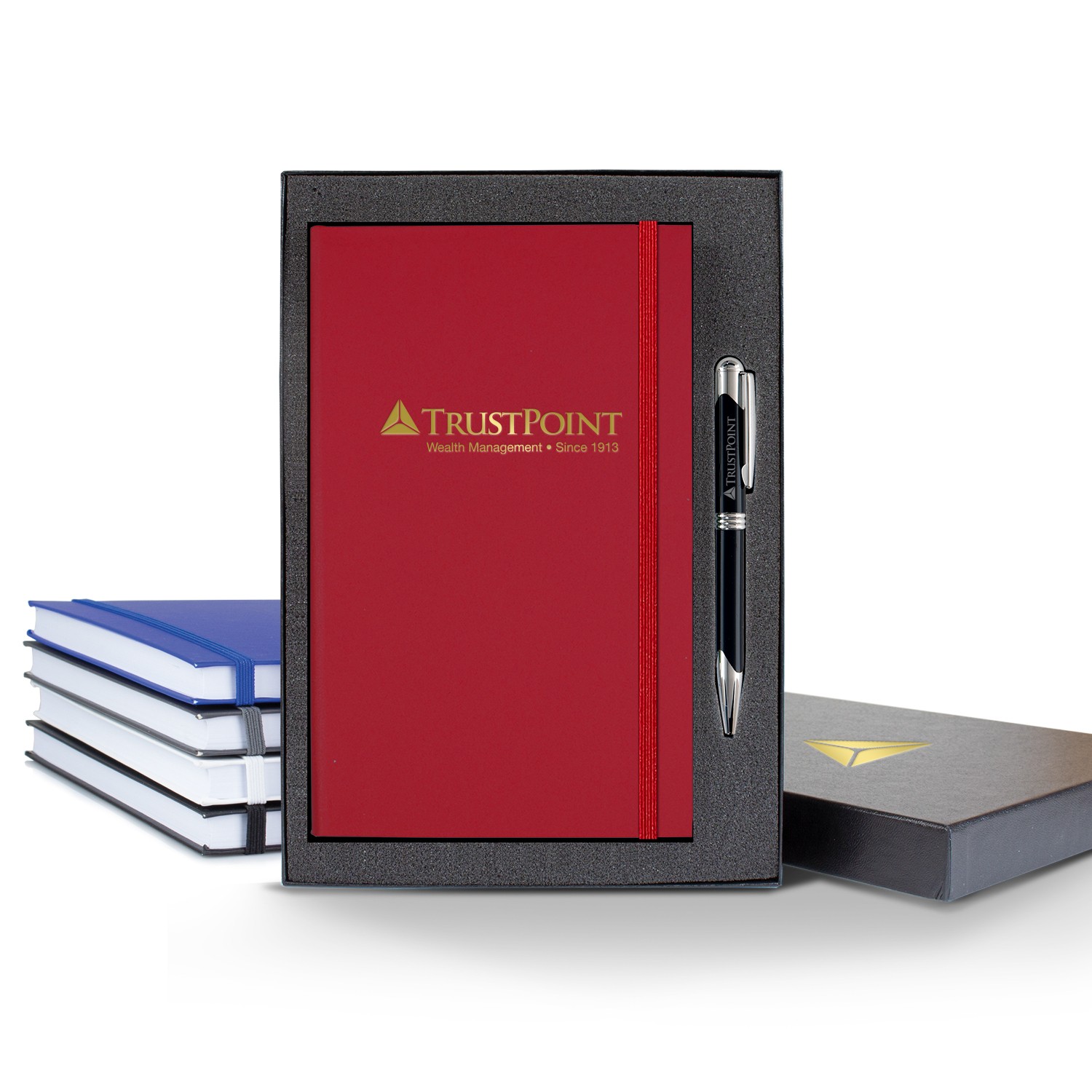 Picture of Castelli Matra Banded Medio Lined White Page Journal Gift Set