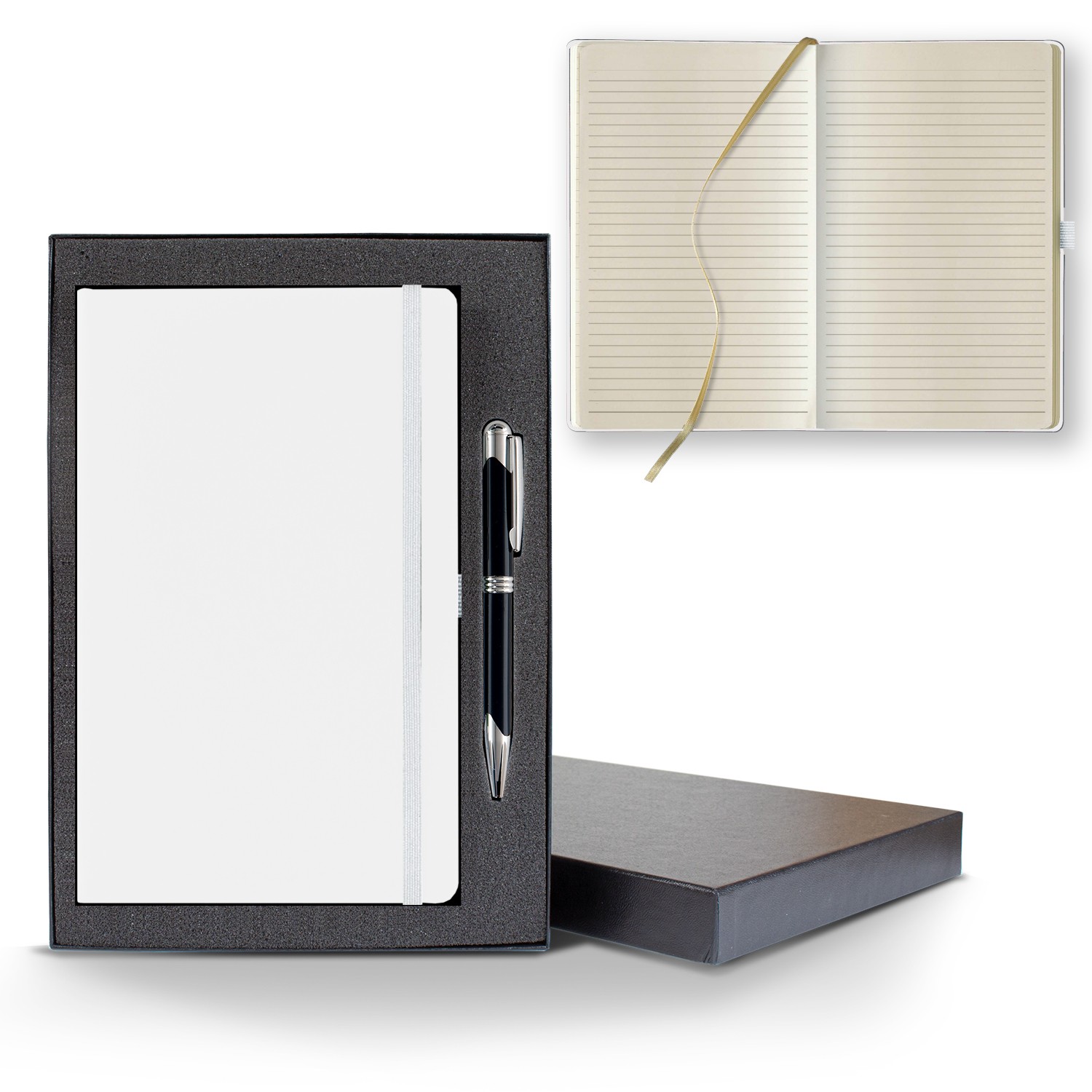 Picture of Castelli Matra Medio Lined Ivory Page Journal Gift Set