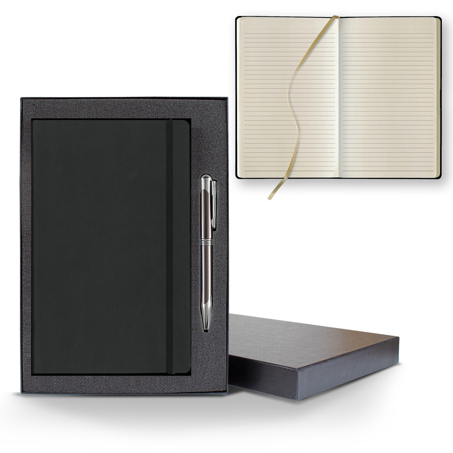 Picture of Castelli Tucson Flex Medio Lined Ivory Journal Gift Set
