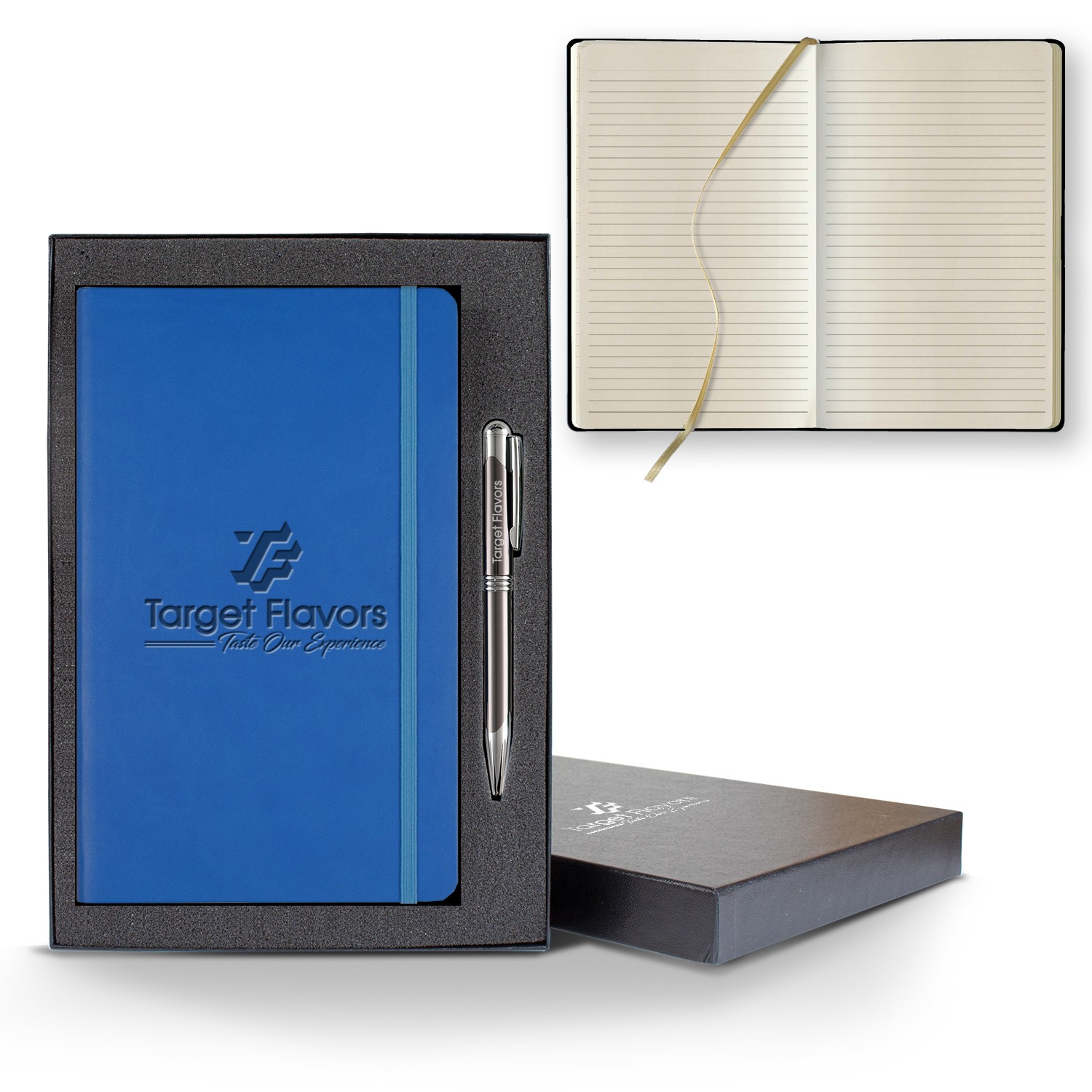 Picture of Castelli Tucson Flex Medio Lined Ivory Journal Gift Set
