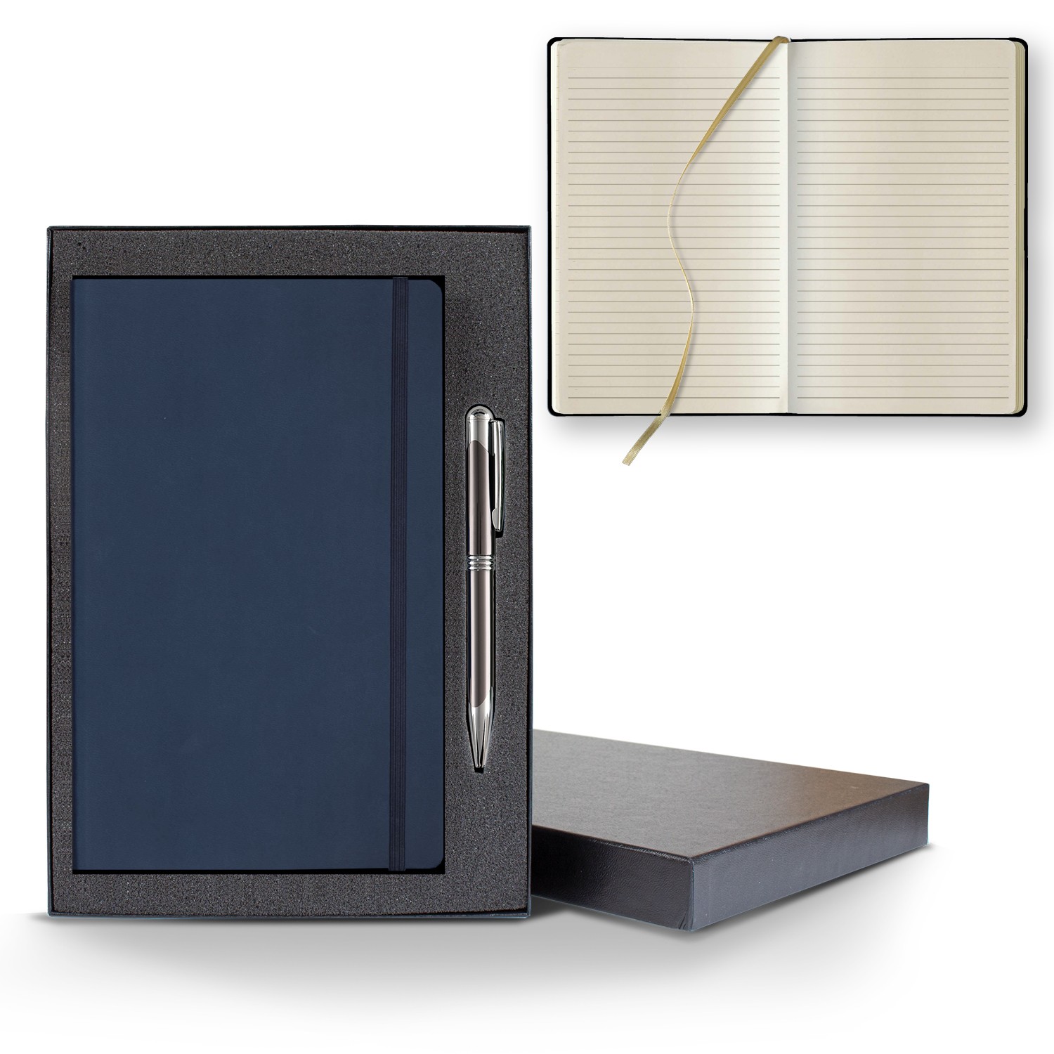 Picture of Castelli Tucson Flex Medio Lined Ivory Journal Gift Set