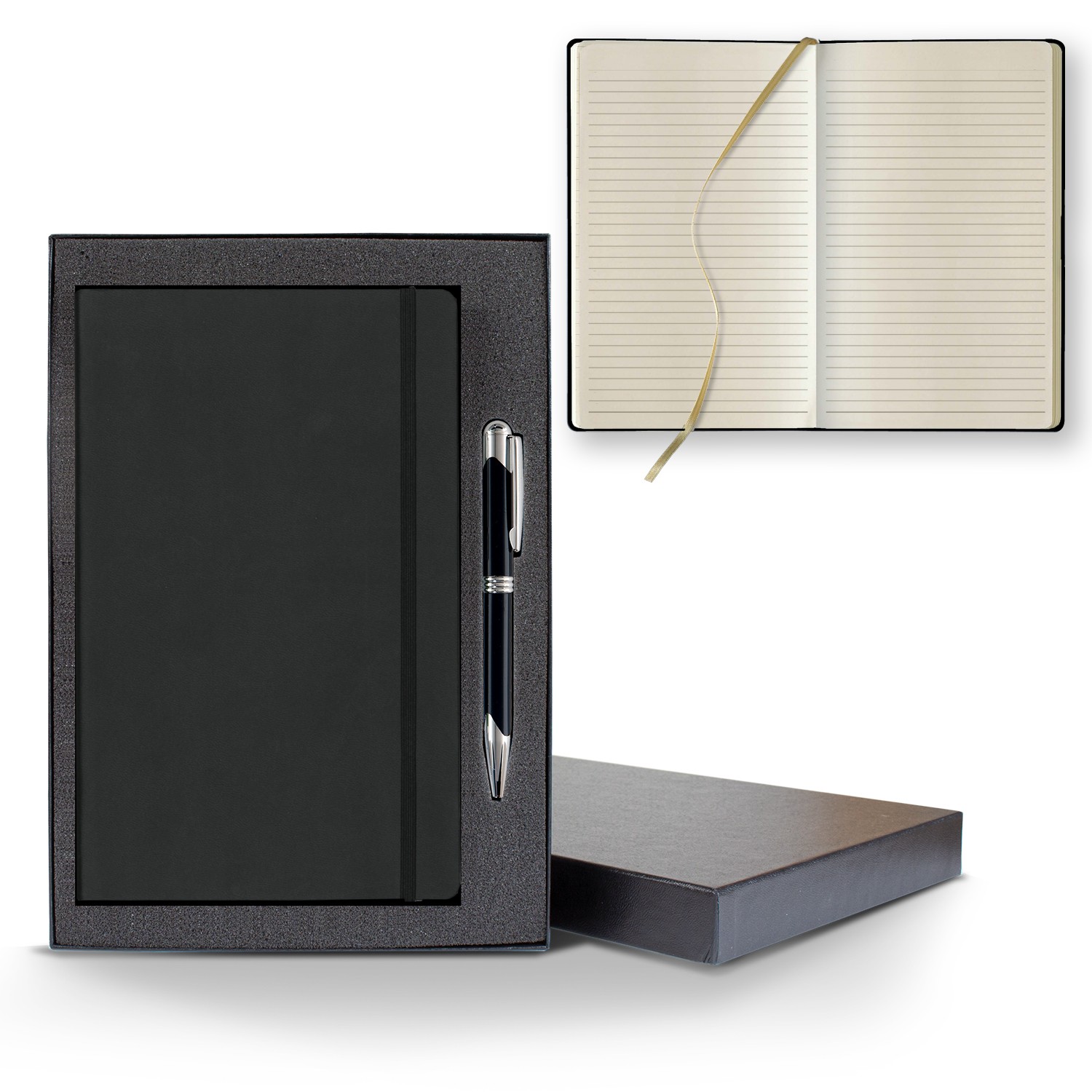 Picture of Castelli Tucson Flex Medio Lined Ivory Journal Gift Set