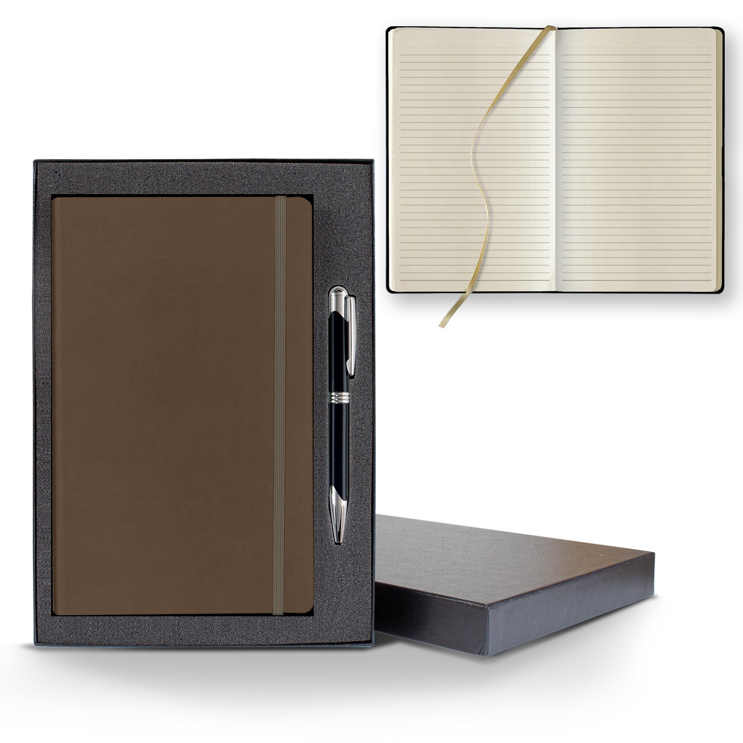Picture of Castelli Tucson Flex Medio Lined Ivory Journal Gift Set