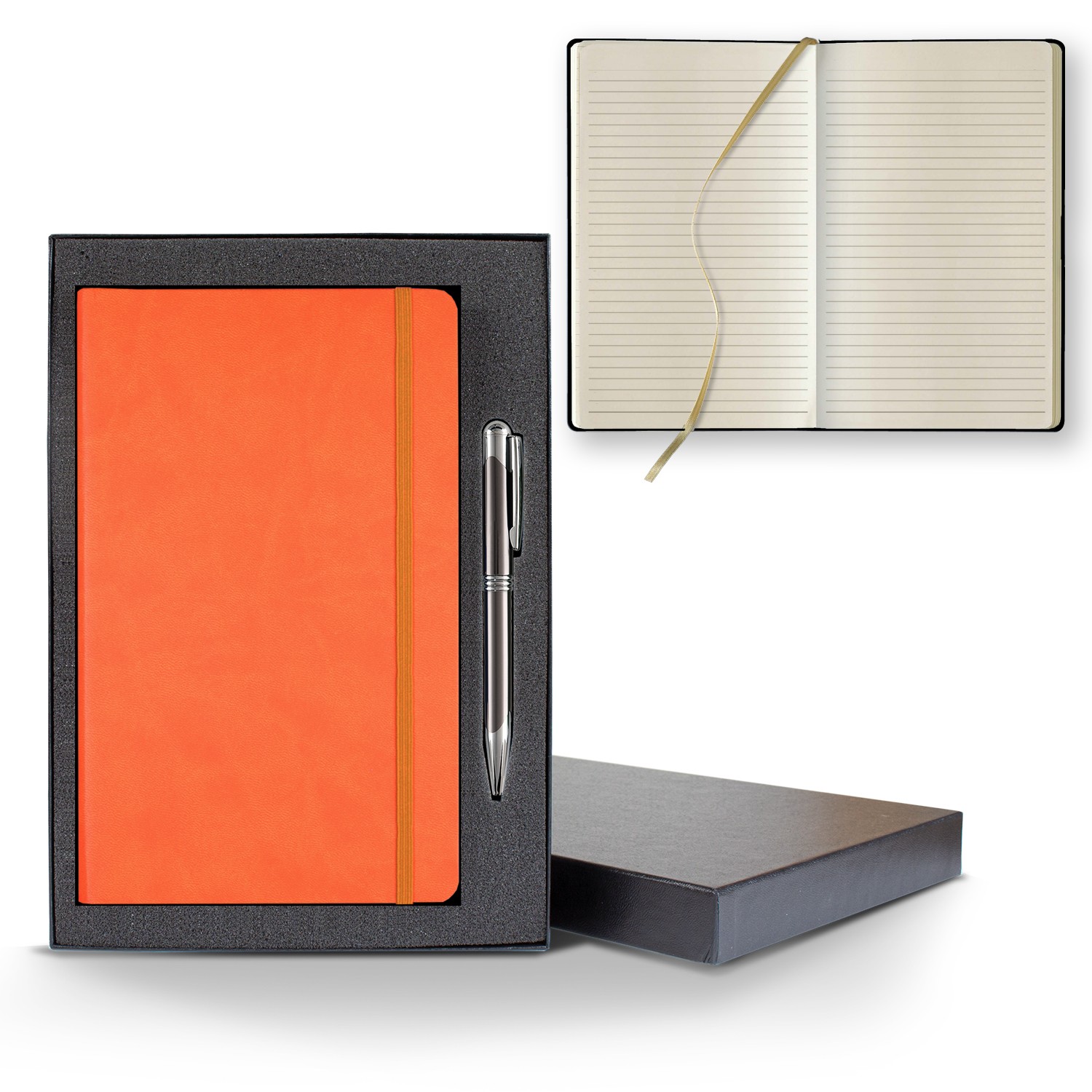 Picture of Castelli Tucson Flex Medio Lined Ivory Journal Gift Set