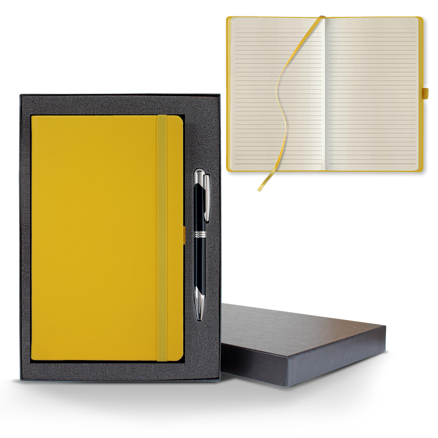 Picture of Castelli All Color Medio Lined Ivory Page Journal Gift Set