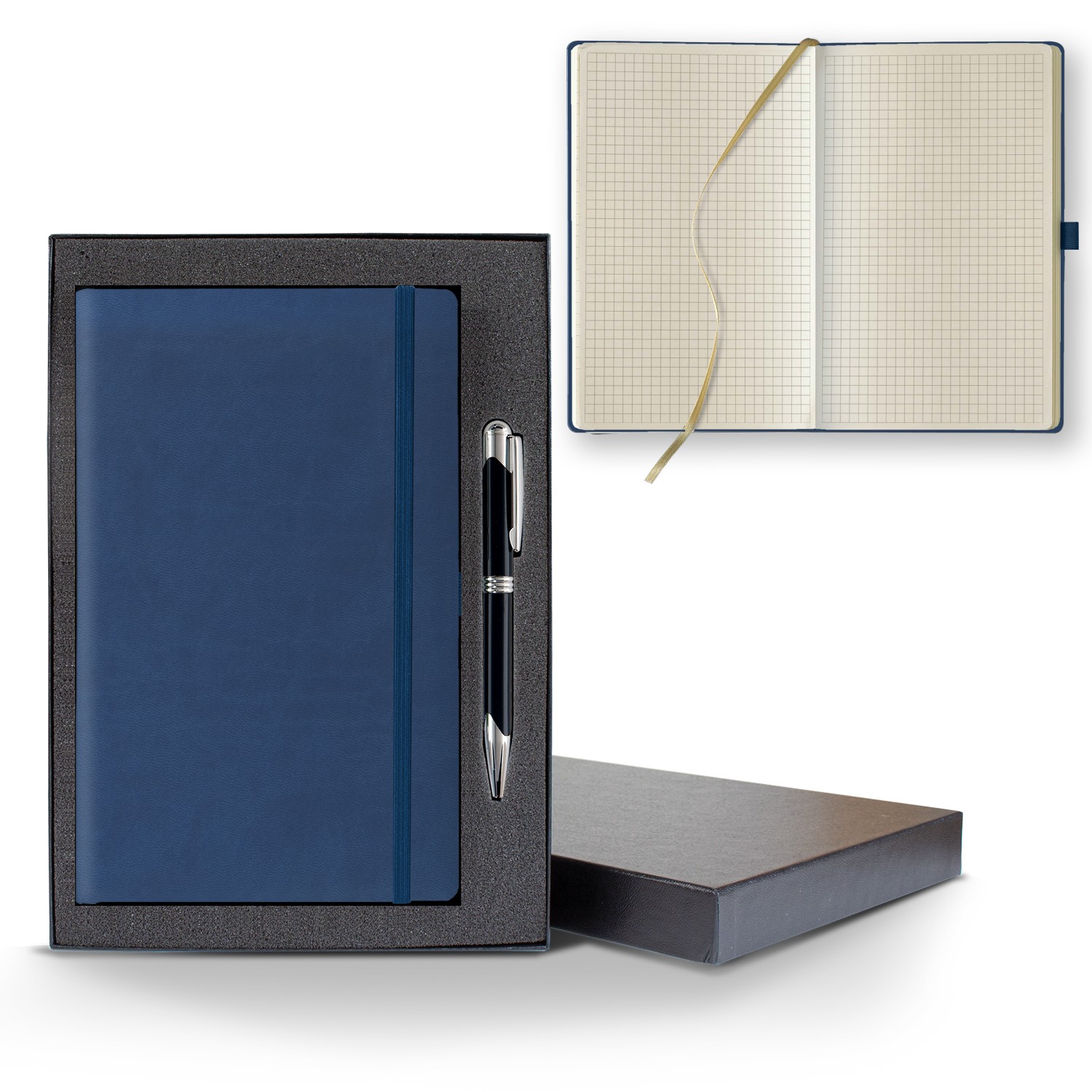 Picture of Castelli Tucson Medio Graph Ivory Page Journal Gift Set