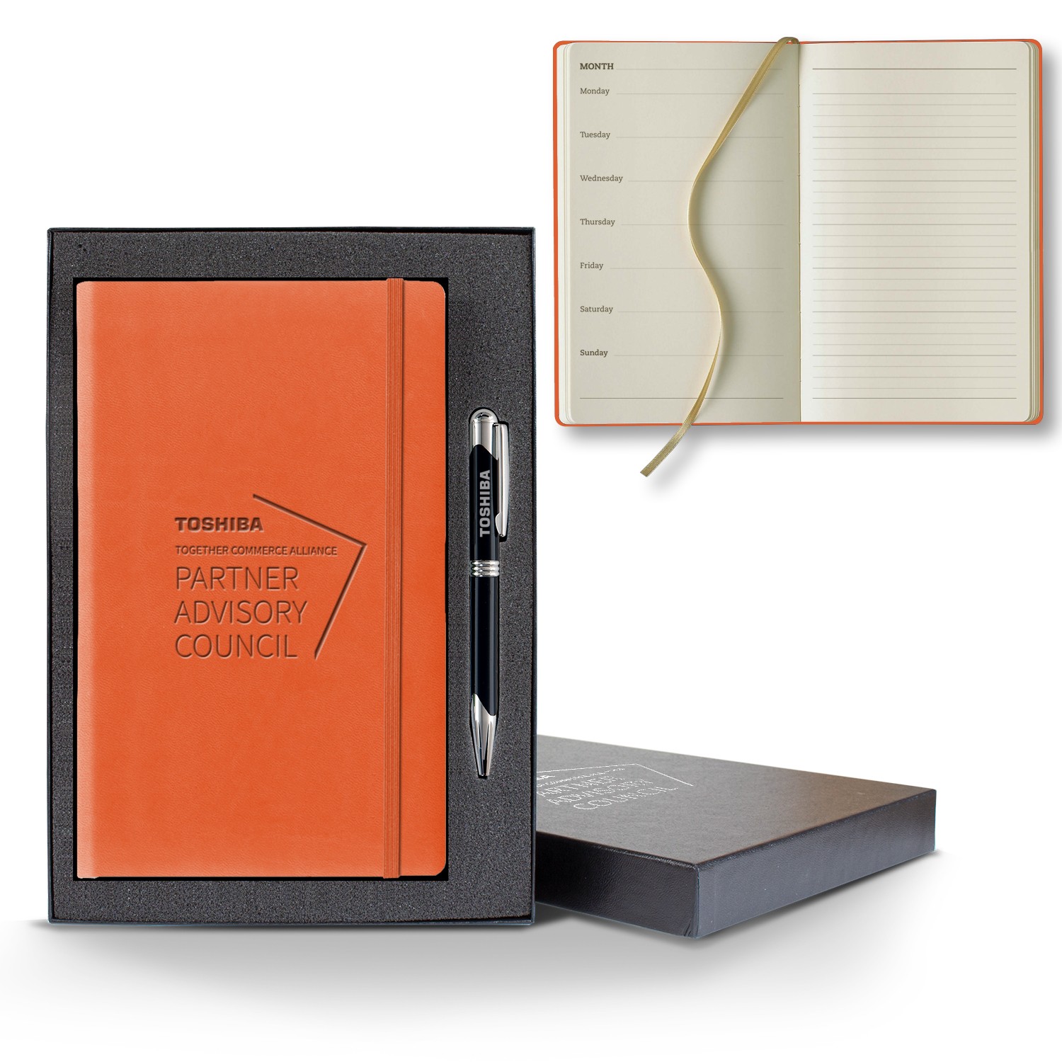 Picture of Castelli Tucson Medio Ivory Page Perpetual Weekly Notes Gift Set
