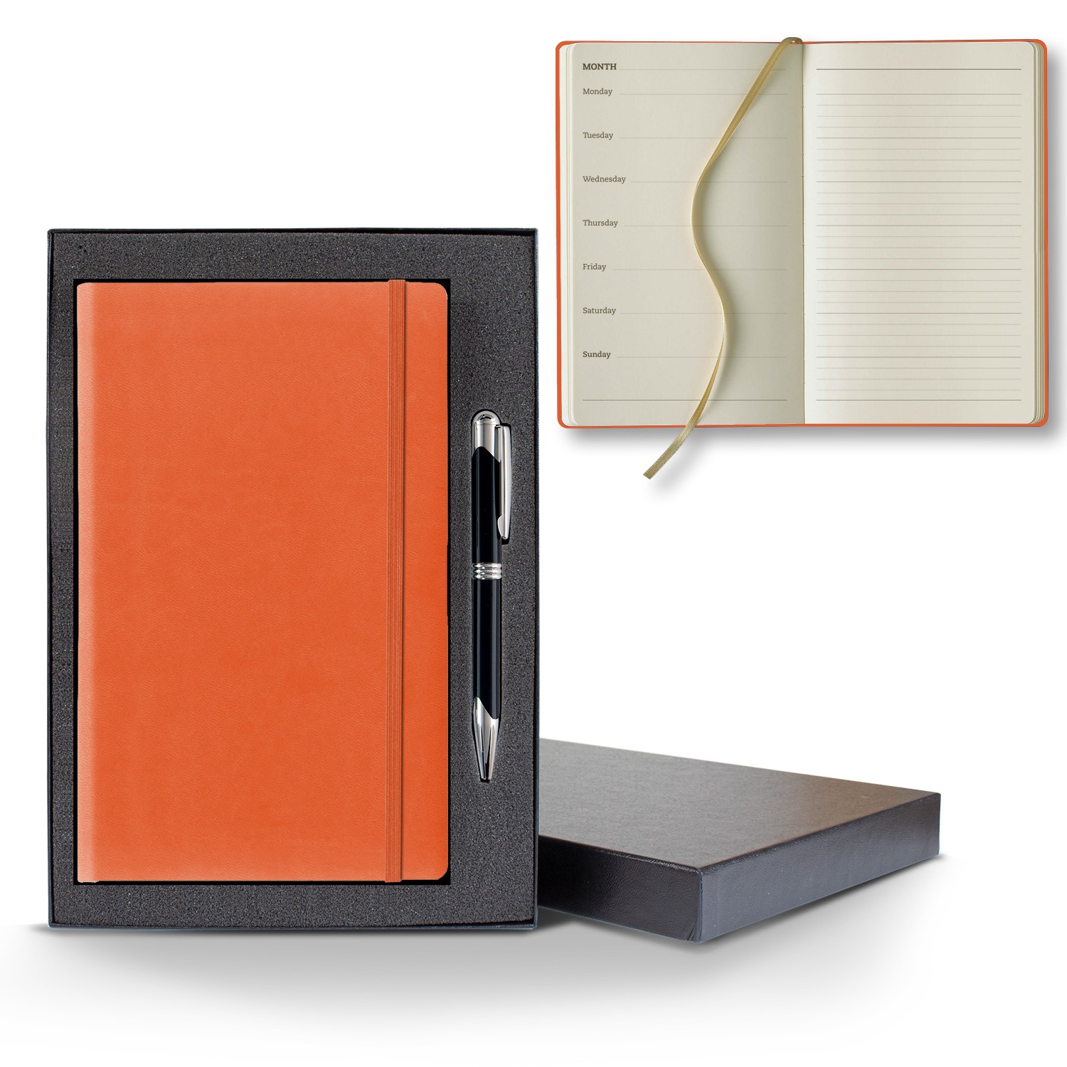 Picture of Castelli Tucson Medio Ivory Page Perpetual Weekly Notes Gift Set