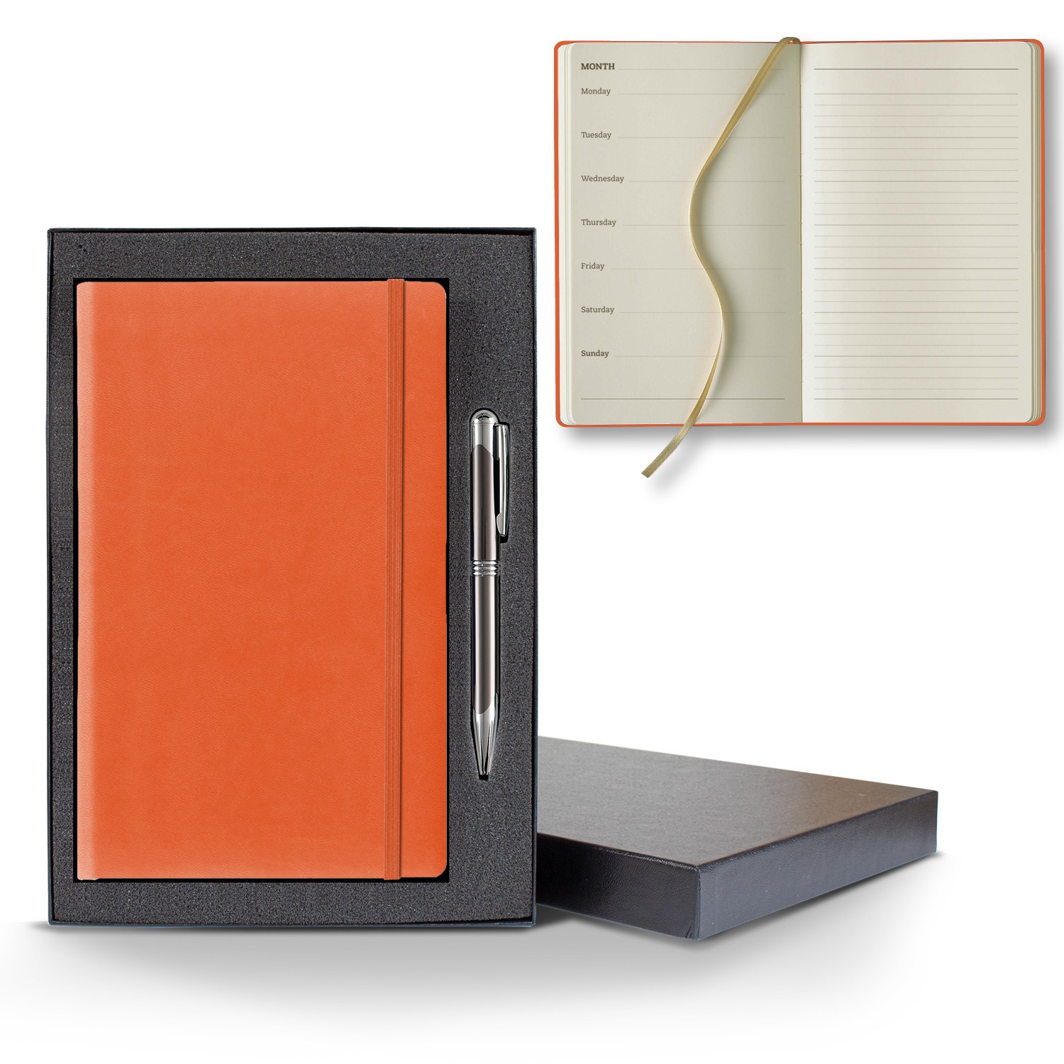 Picture of Castelli Tucson Medio Ivory Page Perpetual Weekly Notes Gift Set