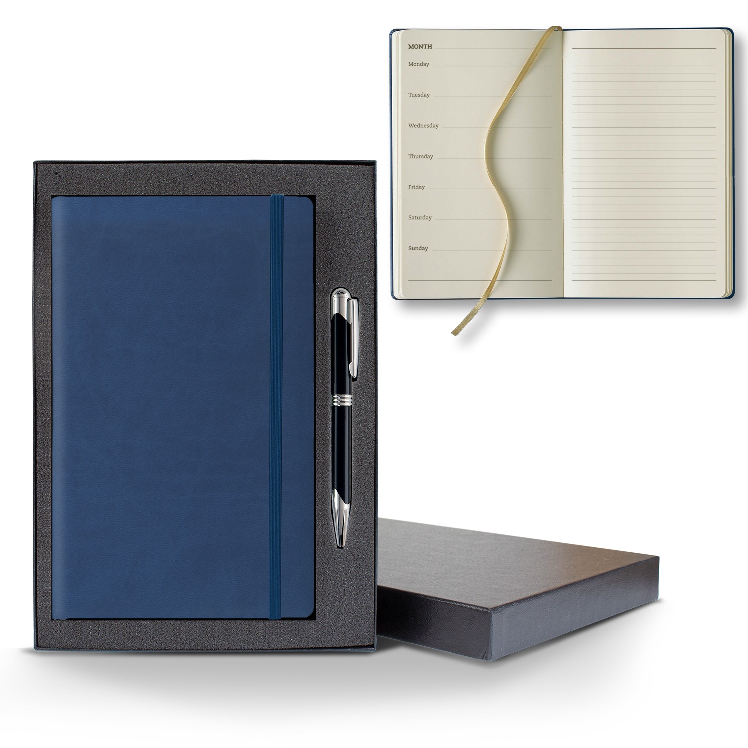 Picture of Castelli Tucson Medio Ivory Page Perpetual Weekly Notes Gift Set