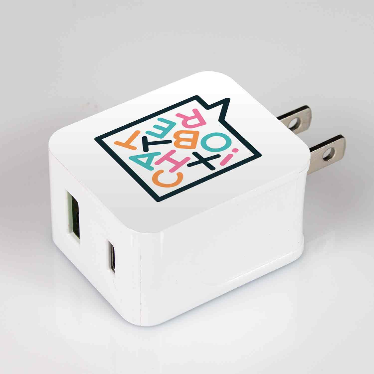 Picture of 20 Watt Type C and USB Wall Adaptor