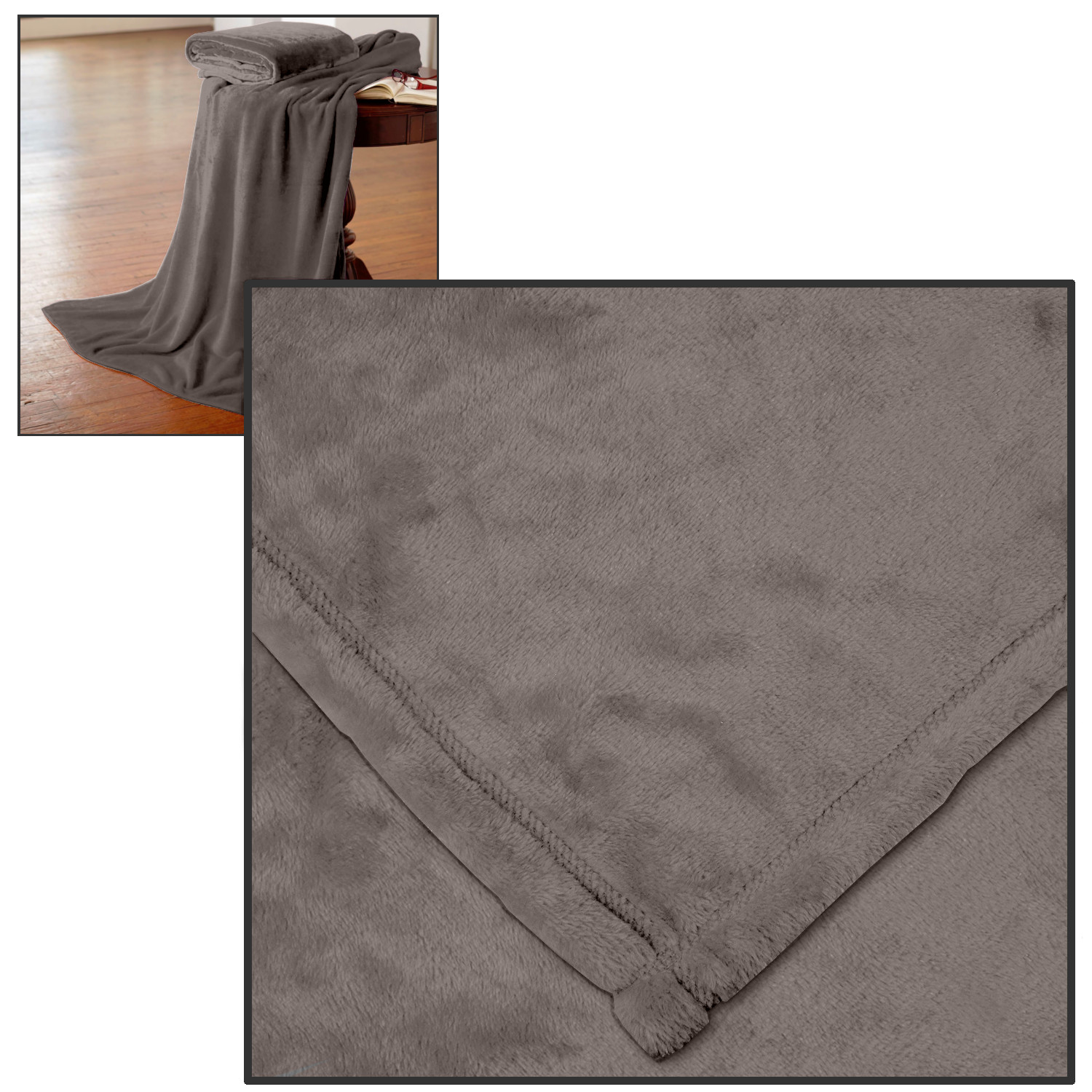 Picture of Oversized Mink Soft Touch Blanket
