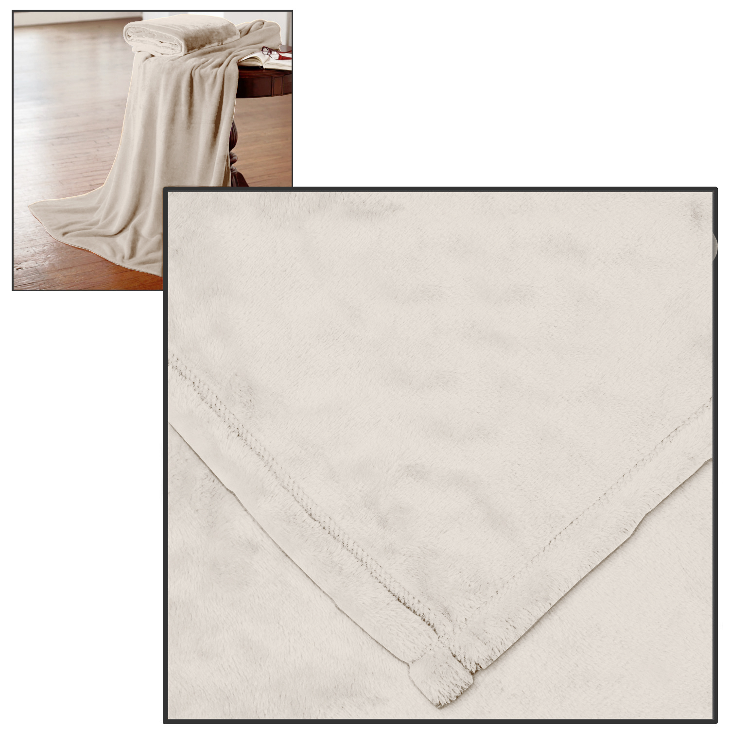 Picture of Oversized Mink Soft Touch Blanket